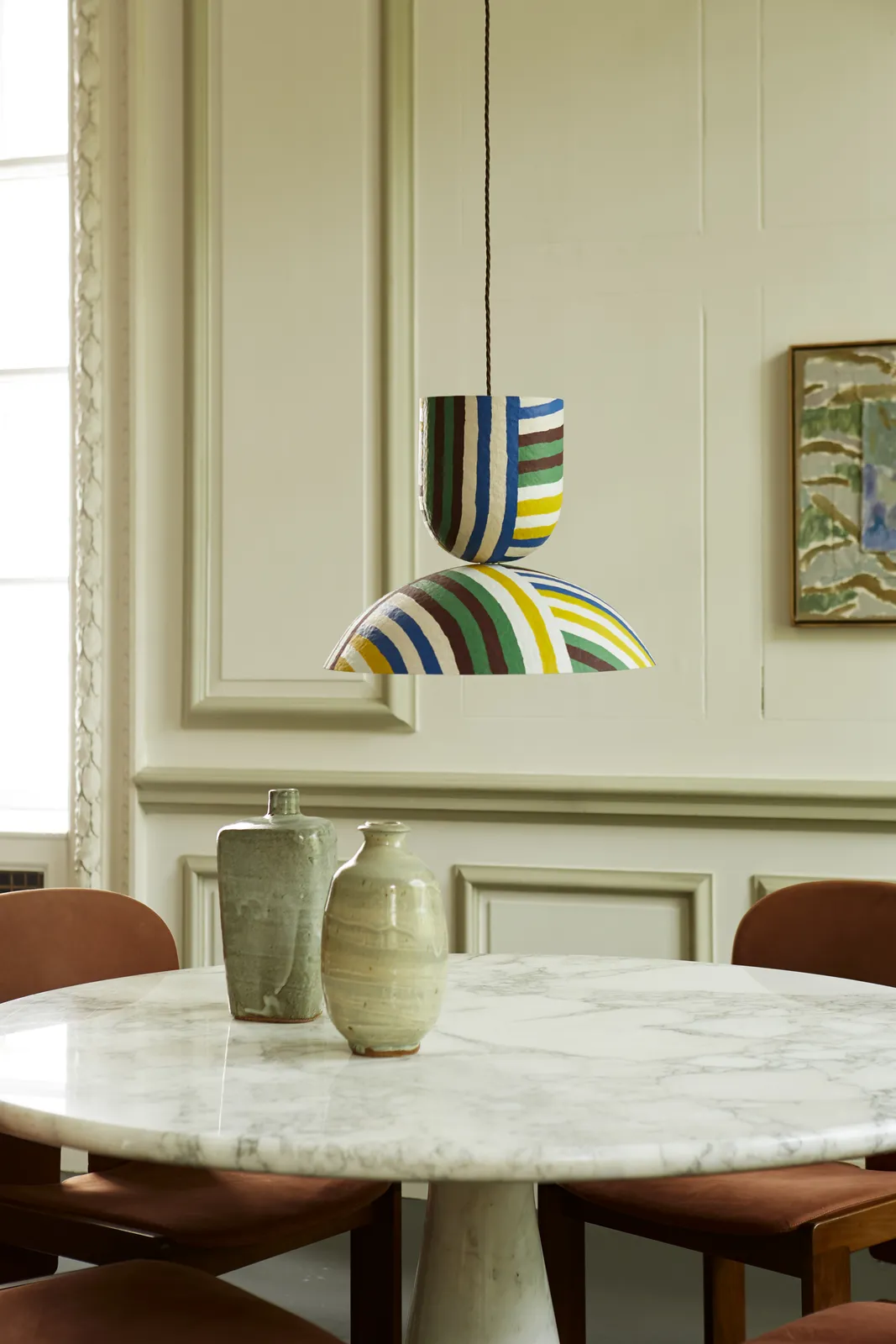 Palefire Studio x 8 Holland Street, Buoy Pendant Light in Bonbon