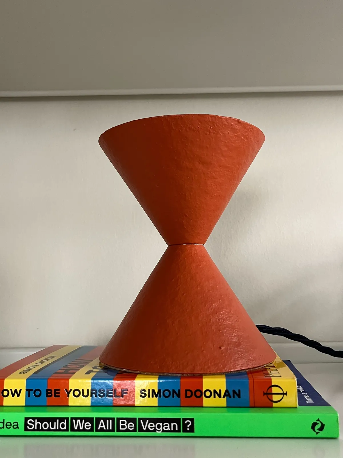 Palefire Studio, Diabolo Uplighter Lamp in Brick