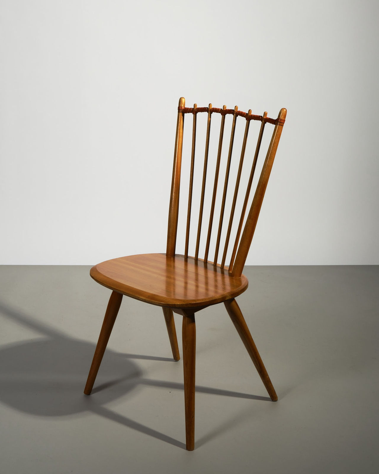 Albert Haberer, Set of 3 Windsor Style Dining Chairs