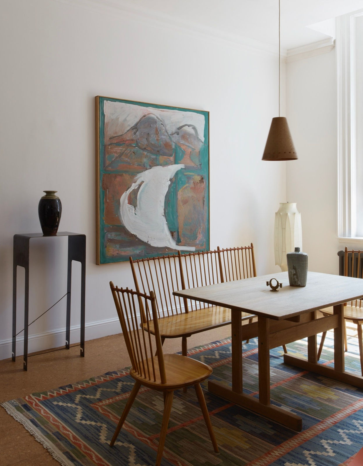 Albert Haberer, Set of 3 Windsor Style Dining Chairs