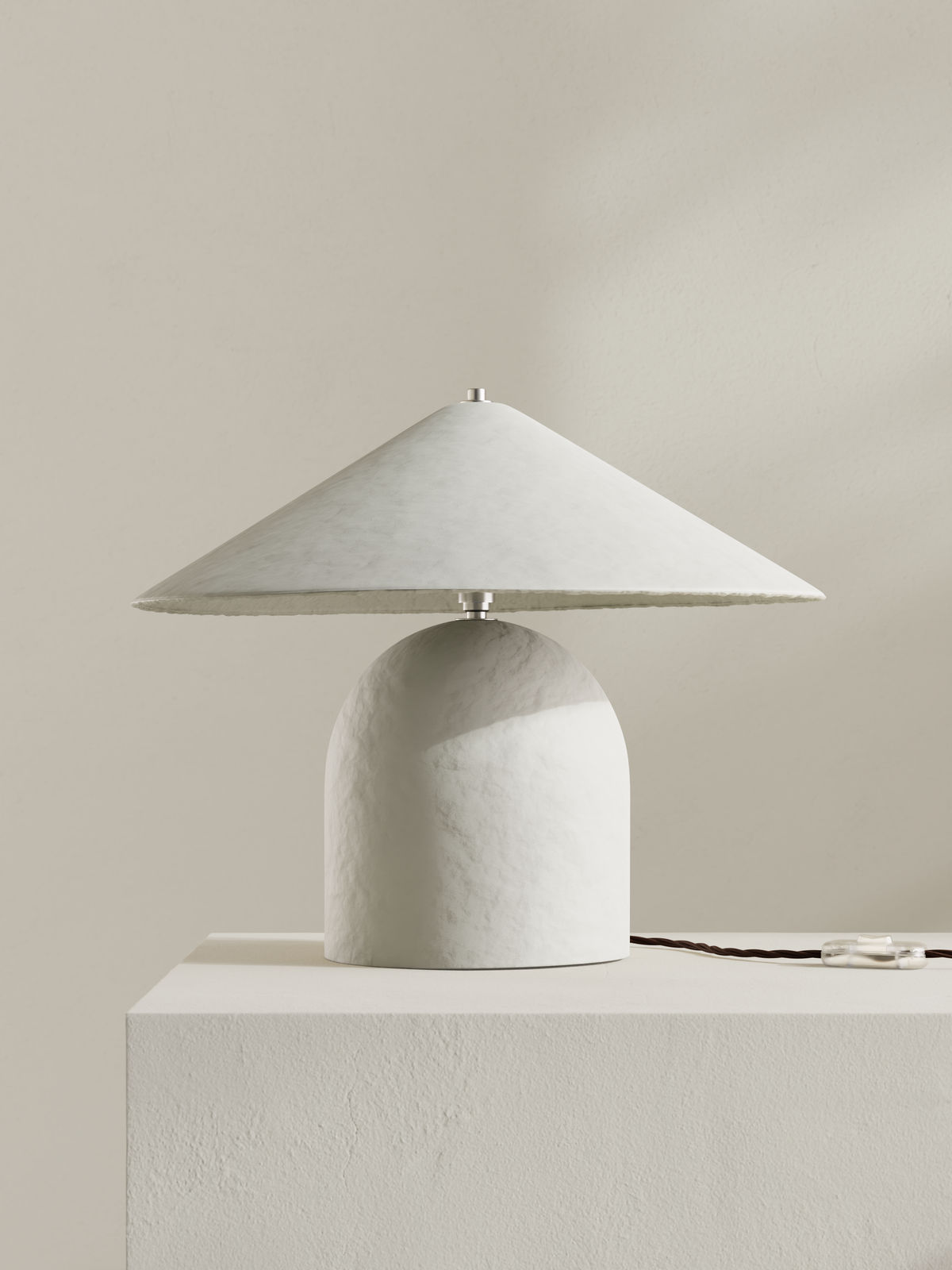 Palefire Studio x 8 Holland Street, Pavilion Table Lamp in White