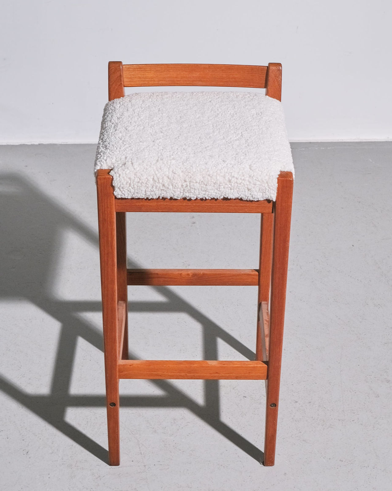 Swedish, Teak Bar Stool