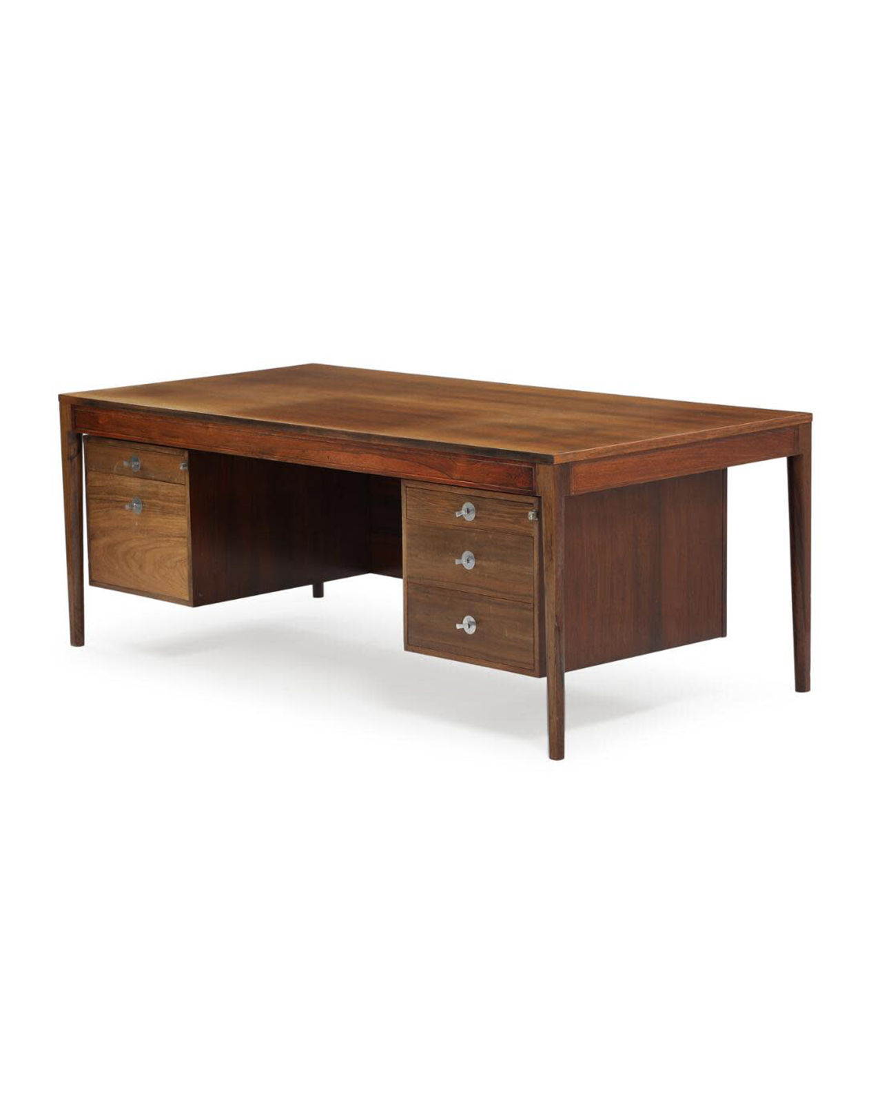 Finn Juhl, Model 'FD-951 Diplomat' Desk with five drawers