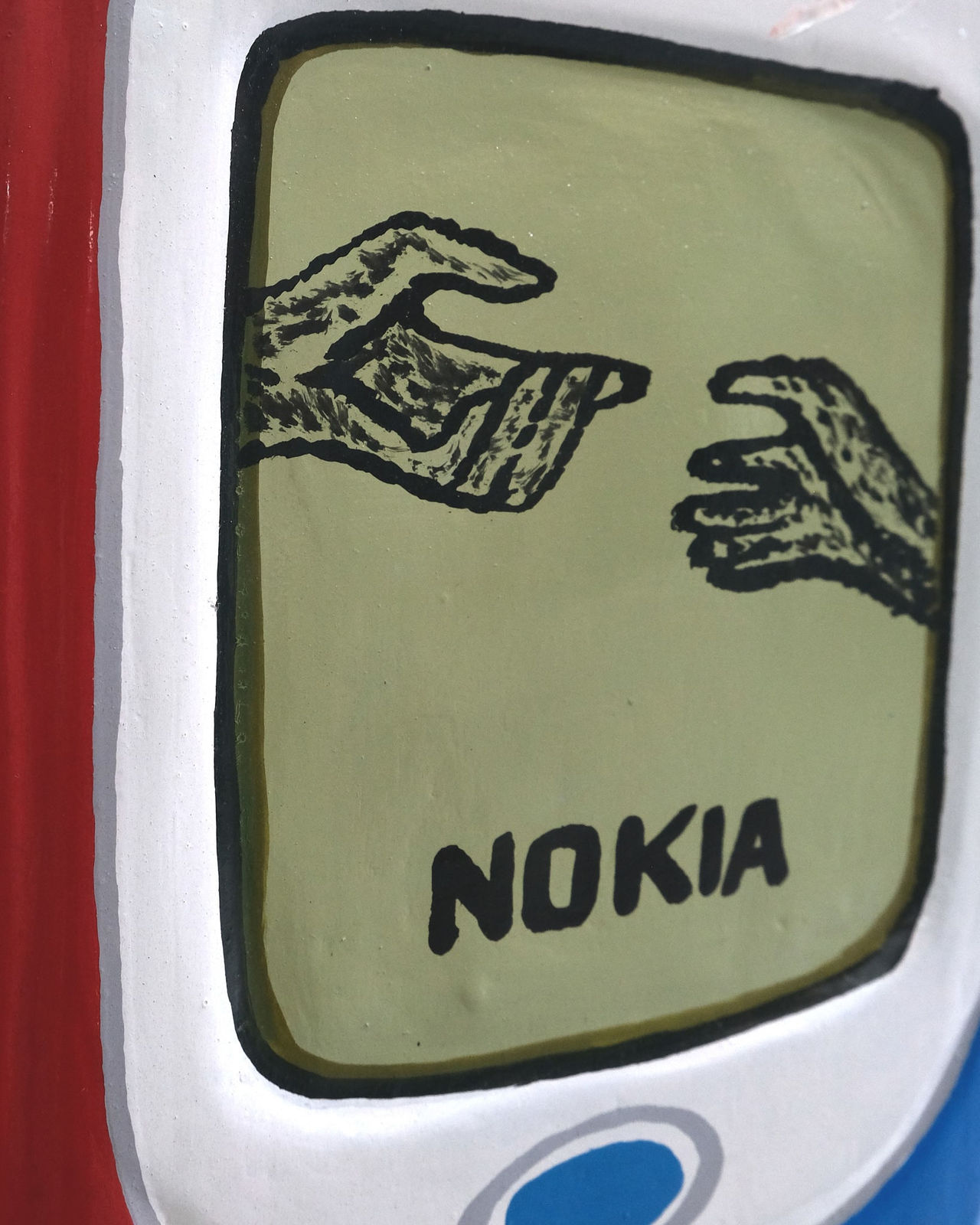 Paa Joe, Nokia Box Sculpture Maquette