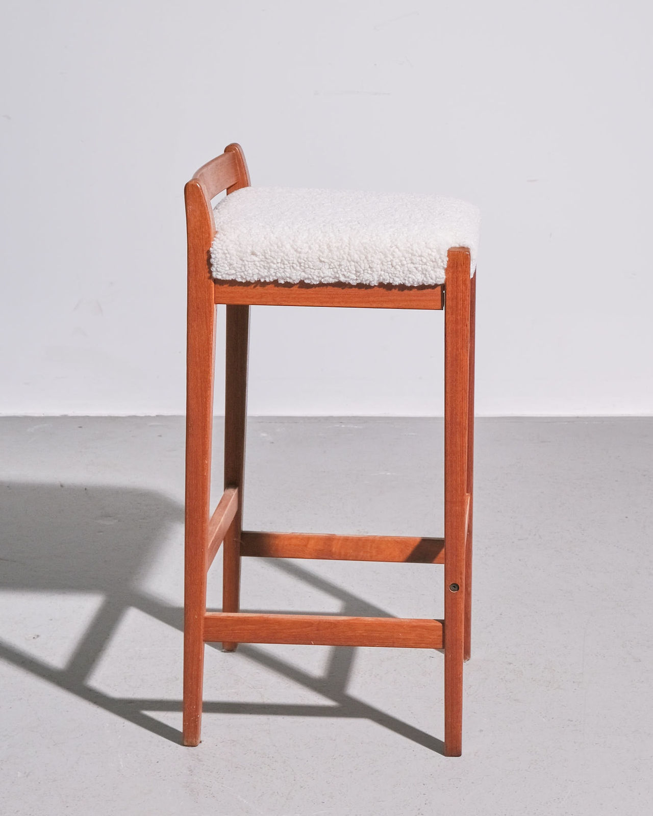 Swedish, Teak Bar Stool