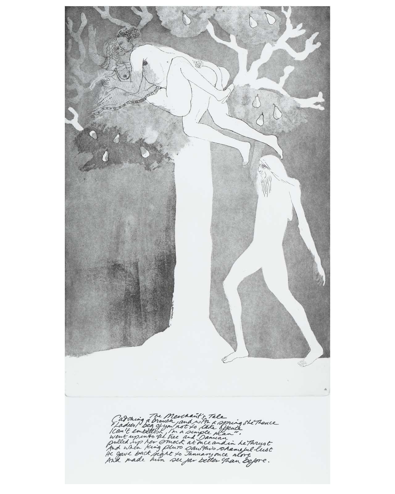 Elisabeth Frink, The Canterbury Tales: The Merchant's Tale