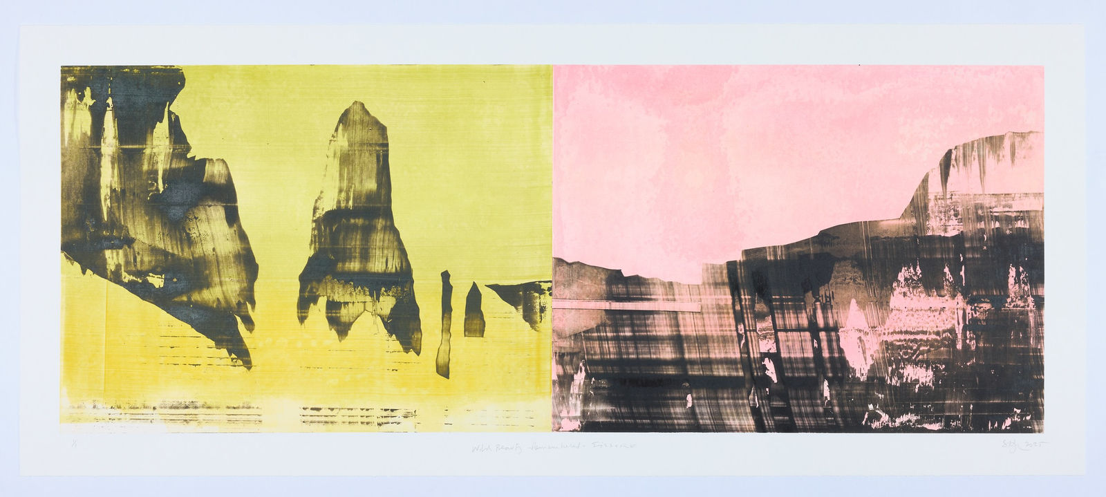 Stephen Hayes, Wild Beauty - Remembered - Fissure, 2025