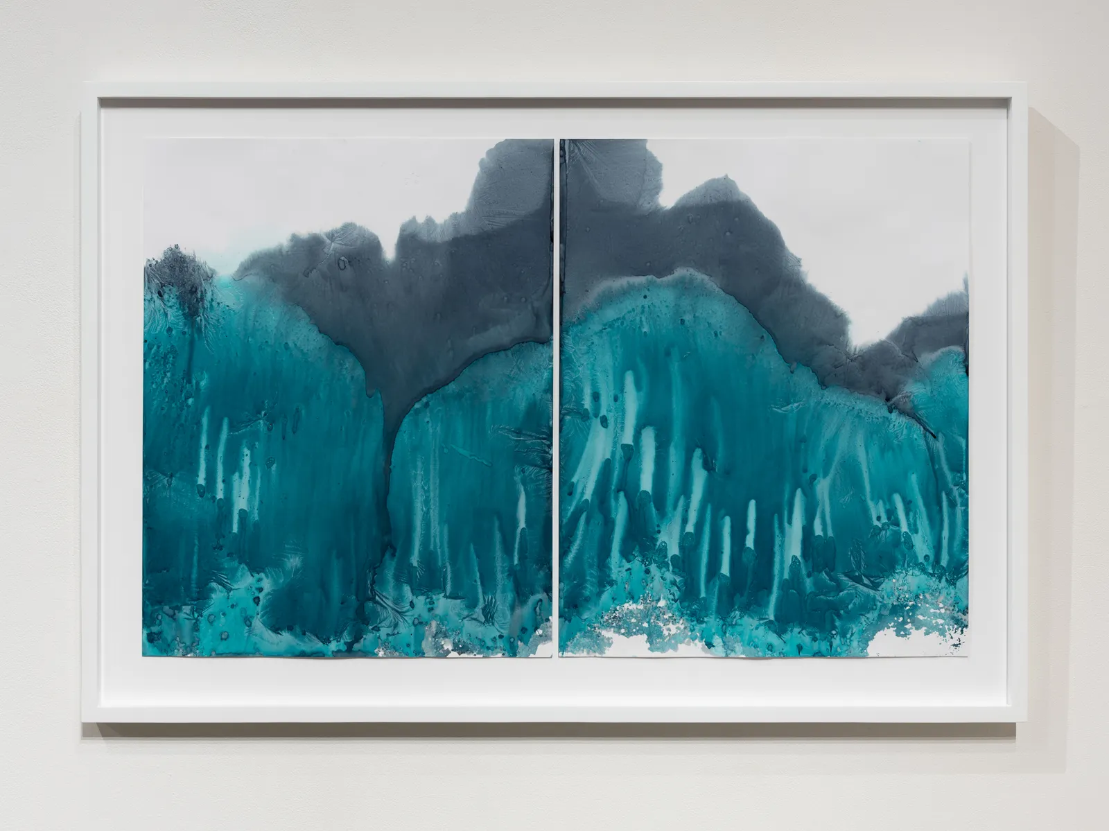 Meghann Riepenhoff, Day 426.7 Waters of the Americas: EPA #IDN001002876 (Residual and Current Triumph Silver Mine Contamination, Freezing, Rushing Water, Big Wood River, Idaho), 2025