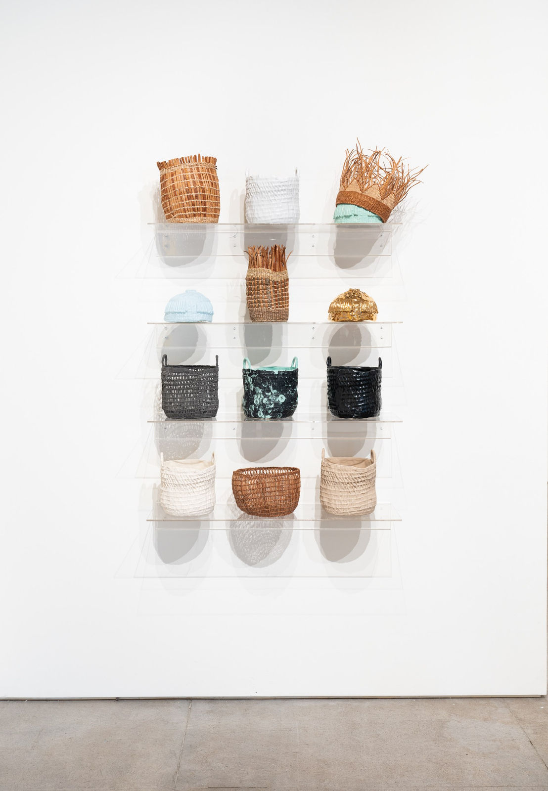 Sara Siestreem (Hanis Coos), last years blues clam basket, 2022-2024