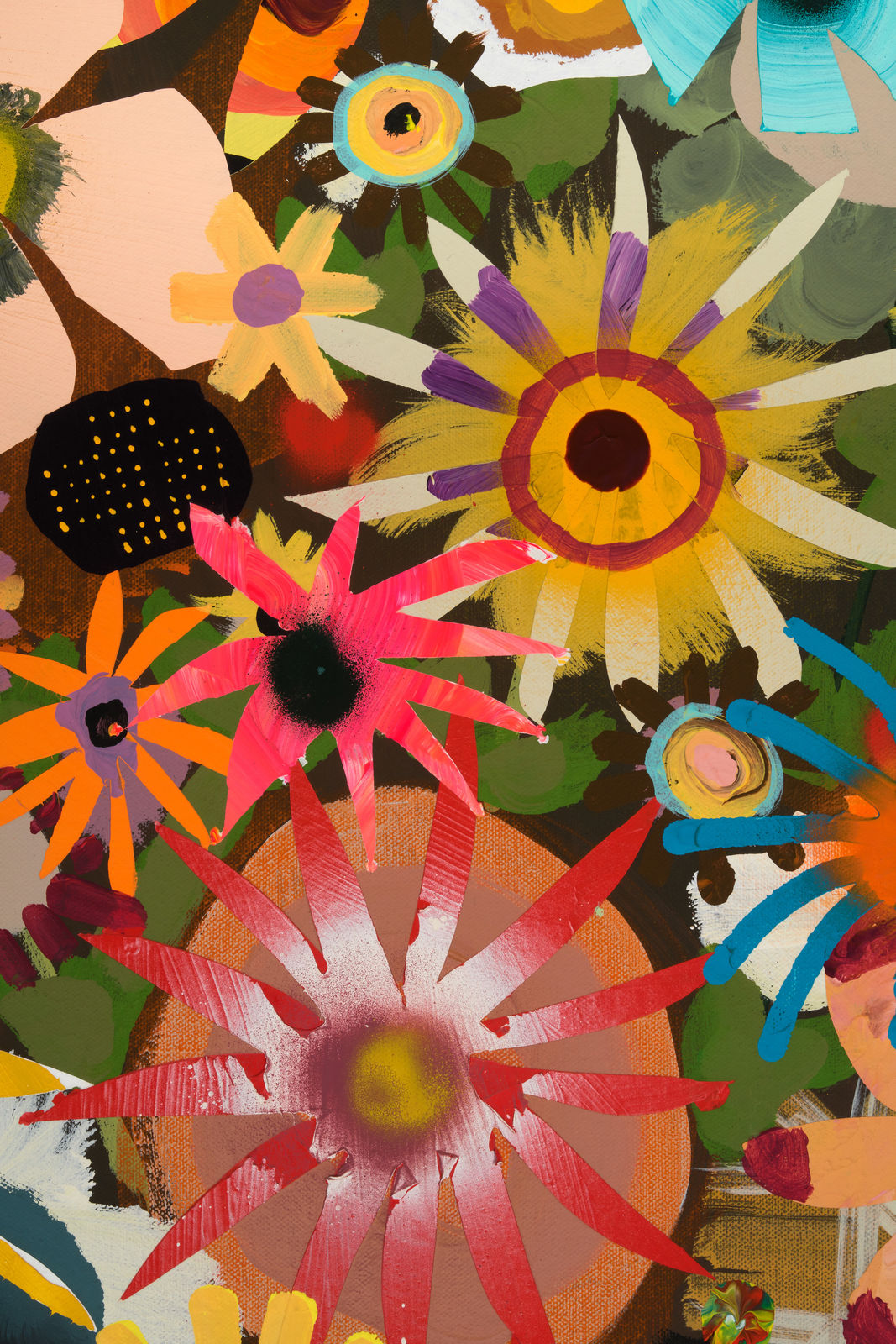 Paul Wackers, Head in the Clouds Face First in the Flowers, 2024