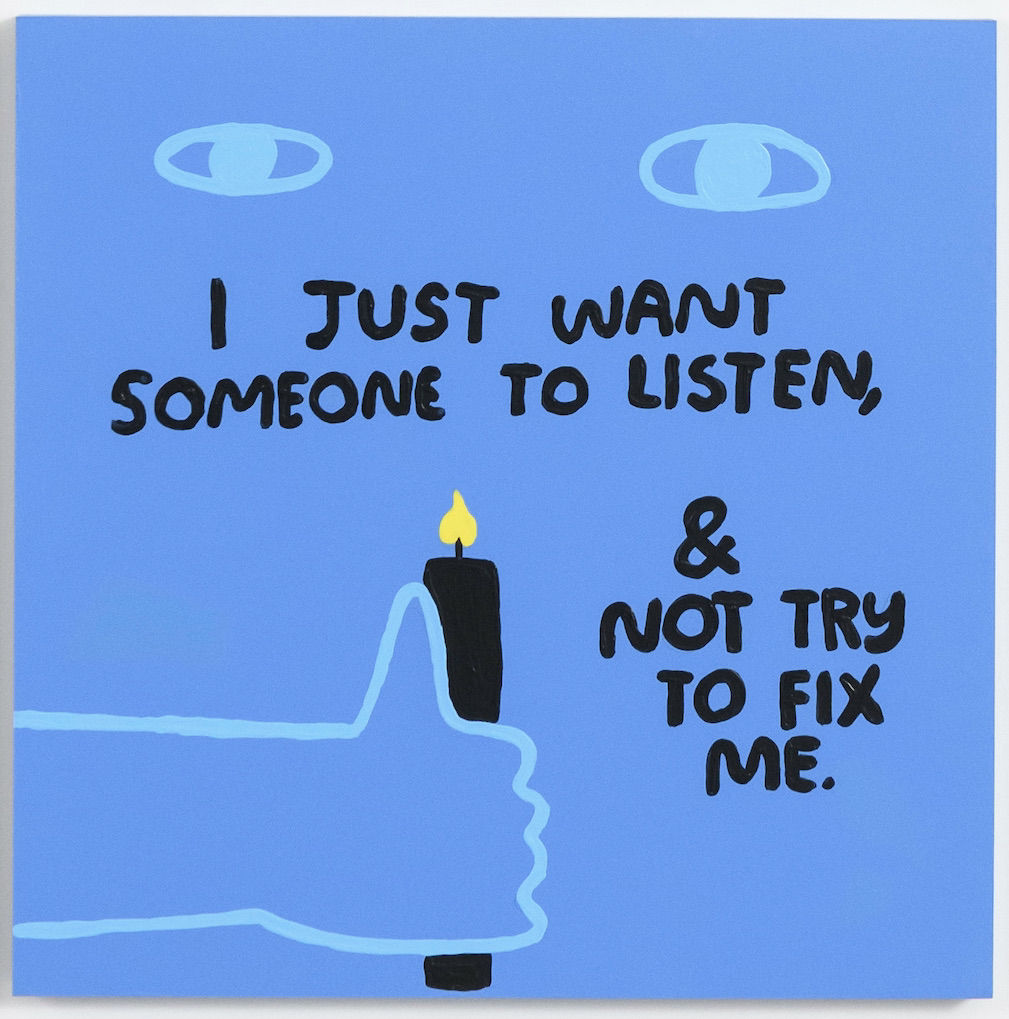 Carissa Potter, Someone to listen, 2021