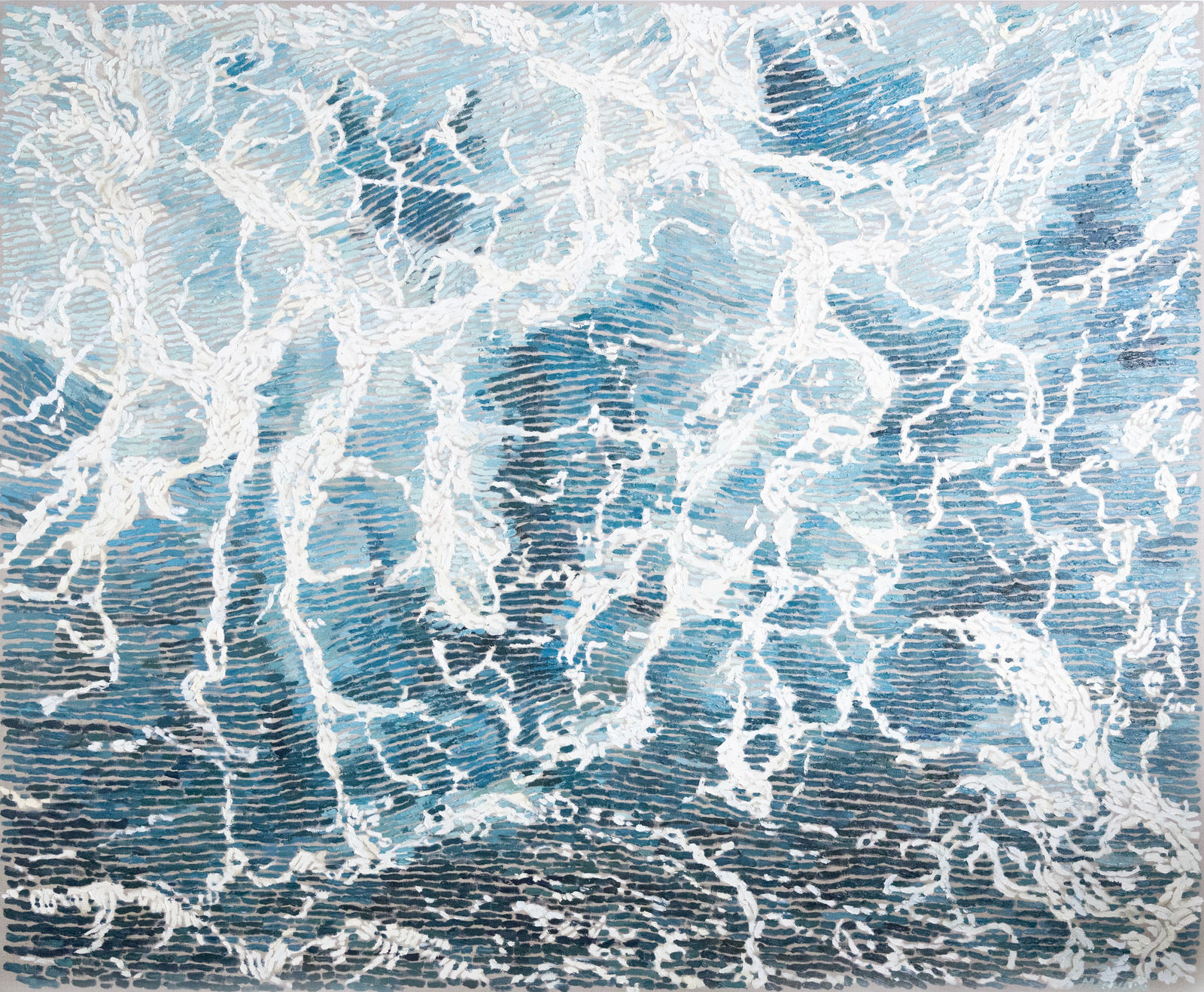 Martin Machado, My Wake Series On Linen 10, 2023