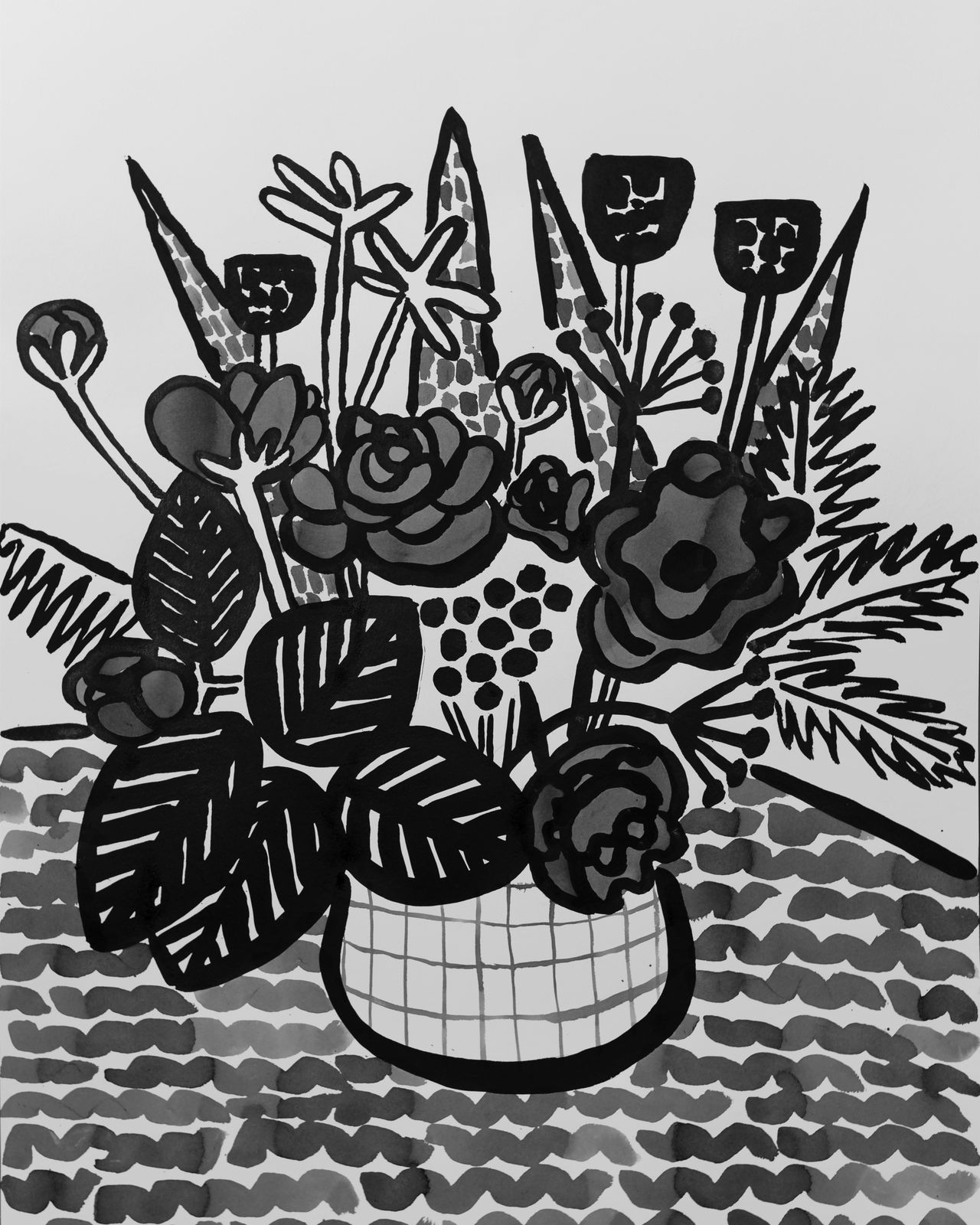 Carissa Potter, Flowers From Michelle, 2020