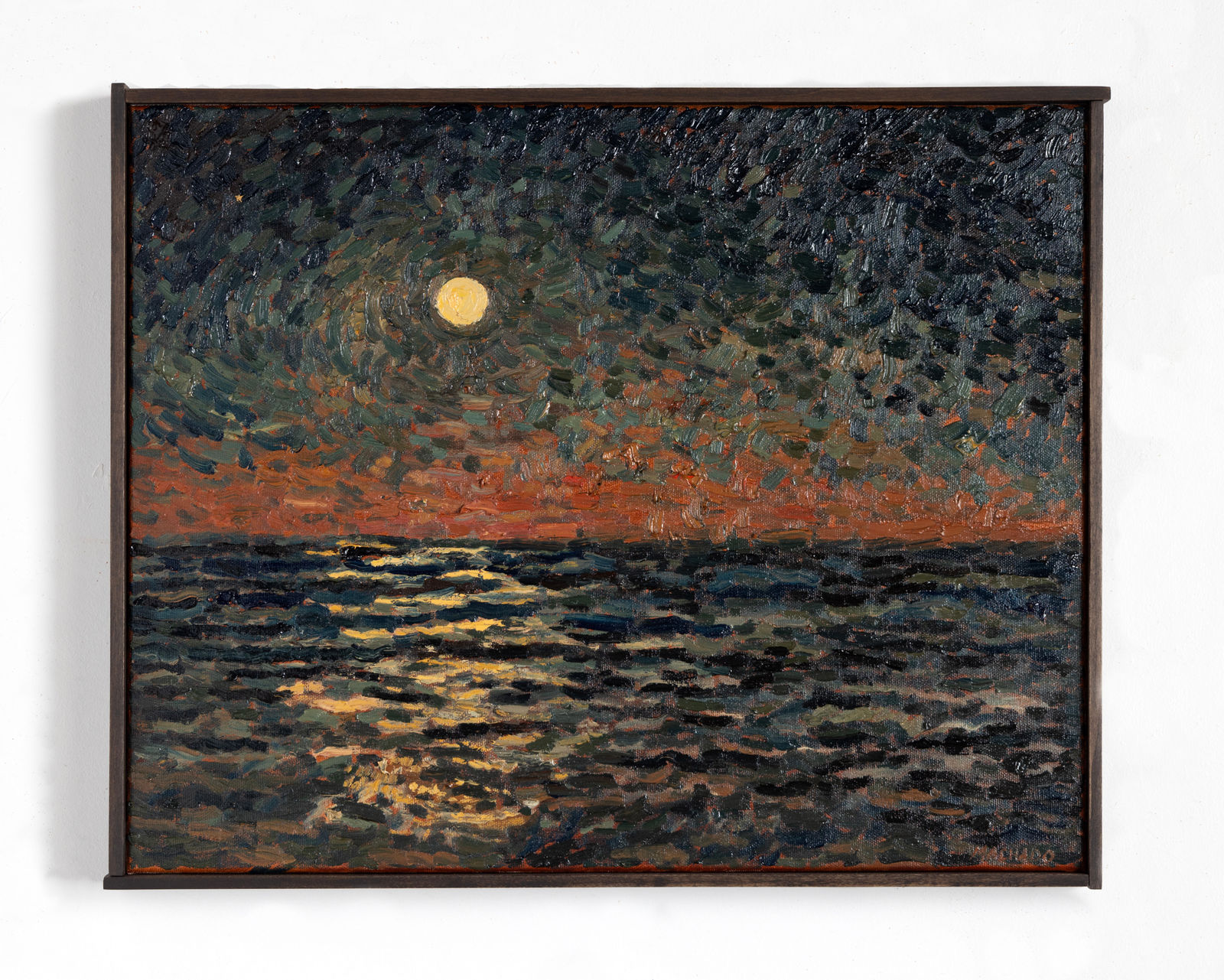 Martin Machado, Full Moon Plein Air May 2024 Ocean Beach, 2024