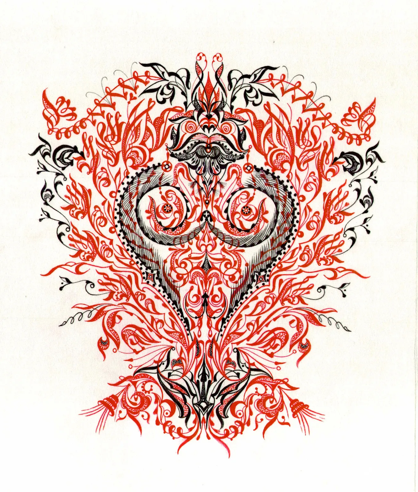 Hunter Saxony III, Heart Shaped Box Diptych II, 2023