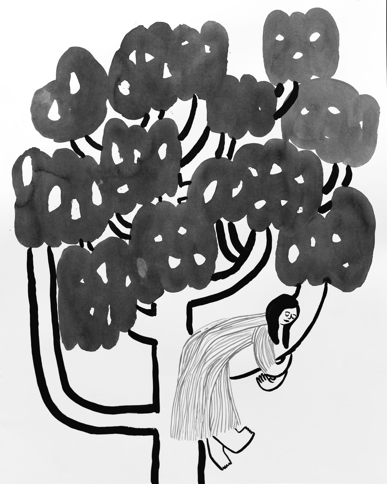 Carissa Potter, Spring Plum Tree, 2020