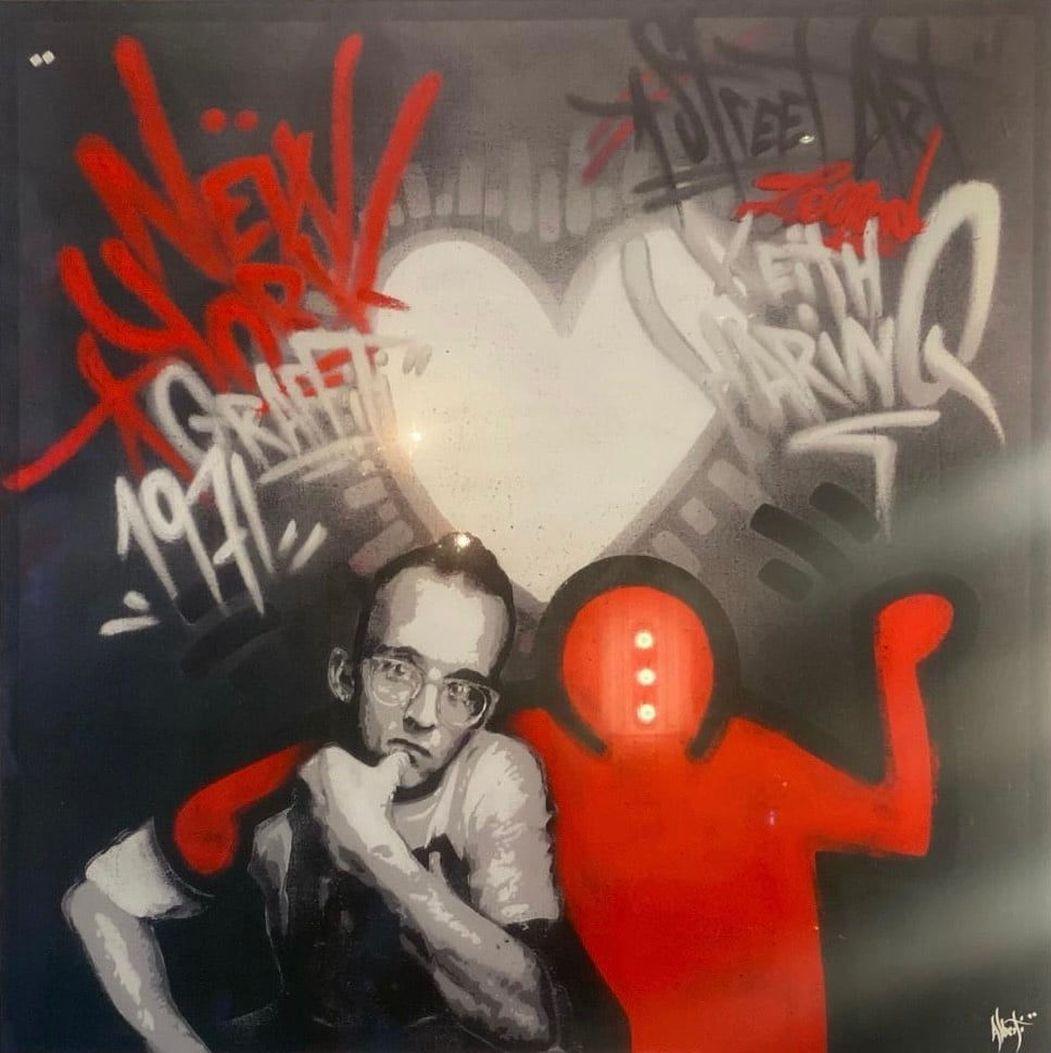 Anthony Alberti, TRIBUTE TO LOVE - KEITH HARING, 2010