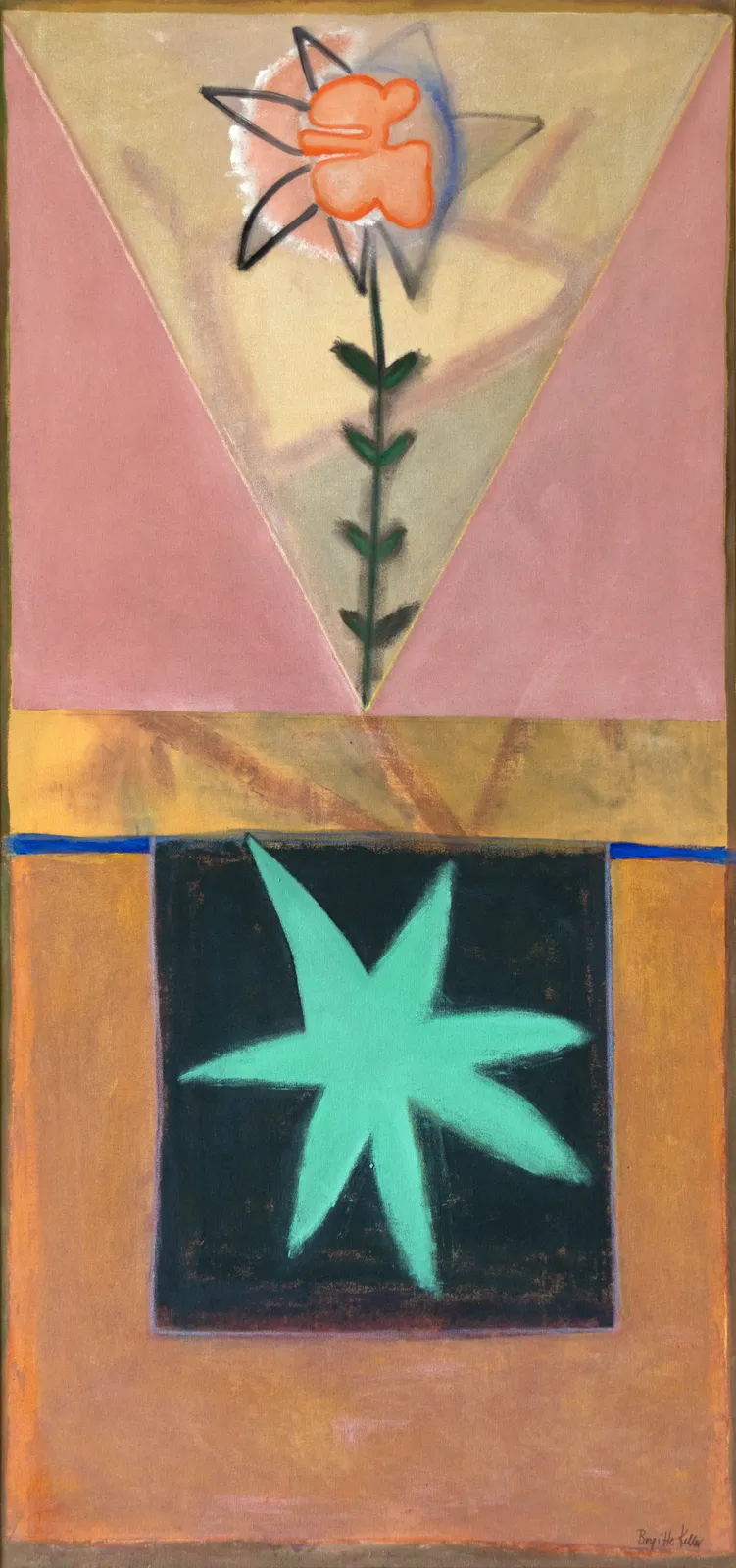 Brigitte Keller, Green Star, Morning Rises at the Cove