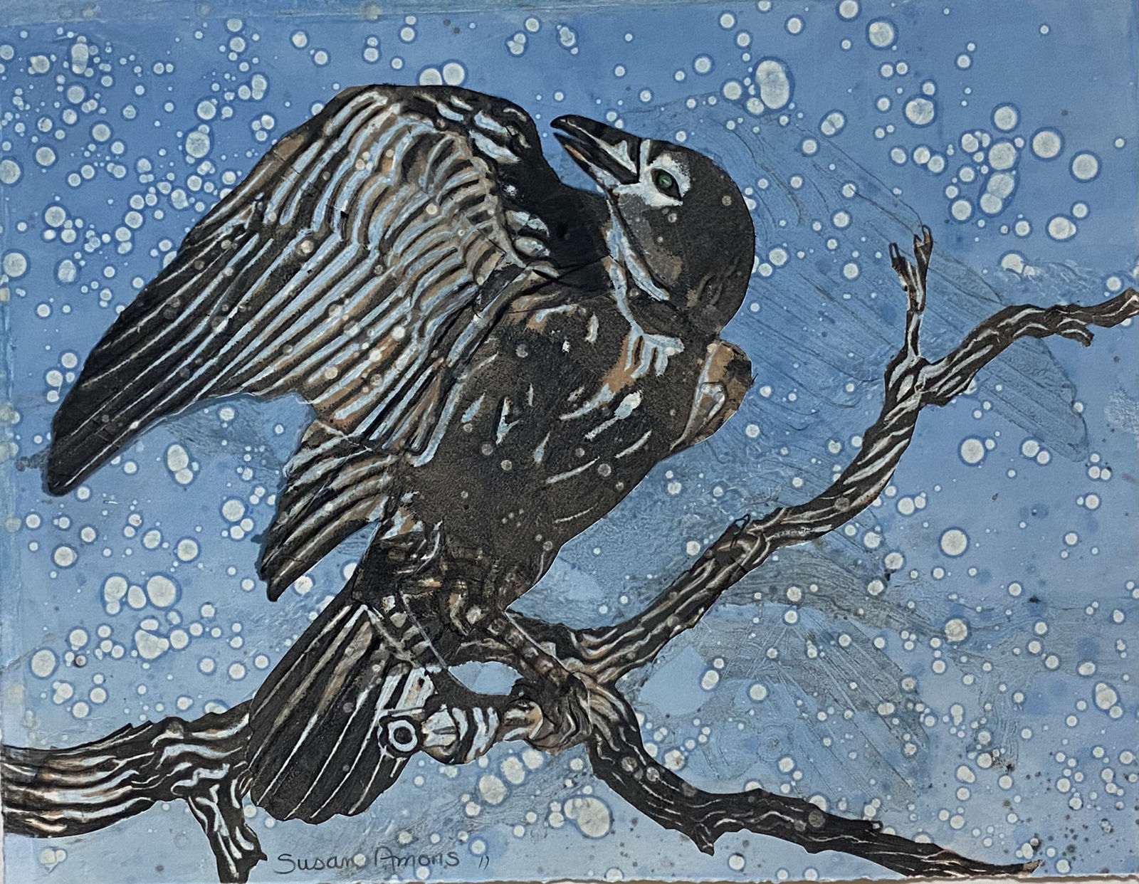 Susan Amons, Winter Crow