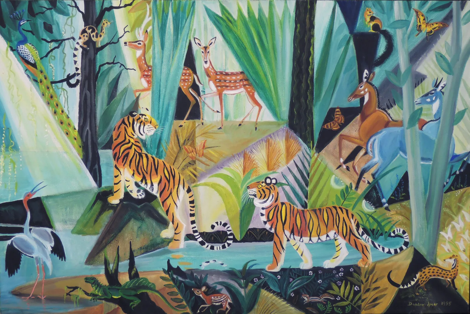 Dahlov Ipcar, Tiger Pool