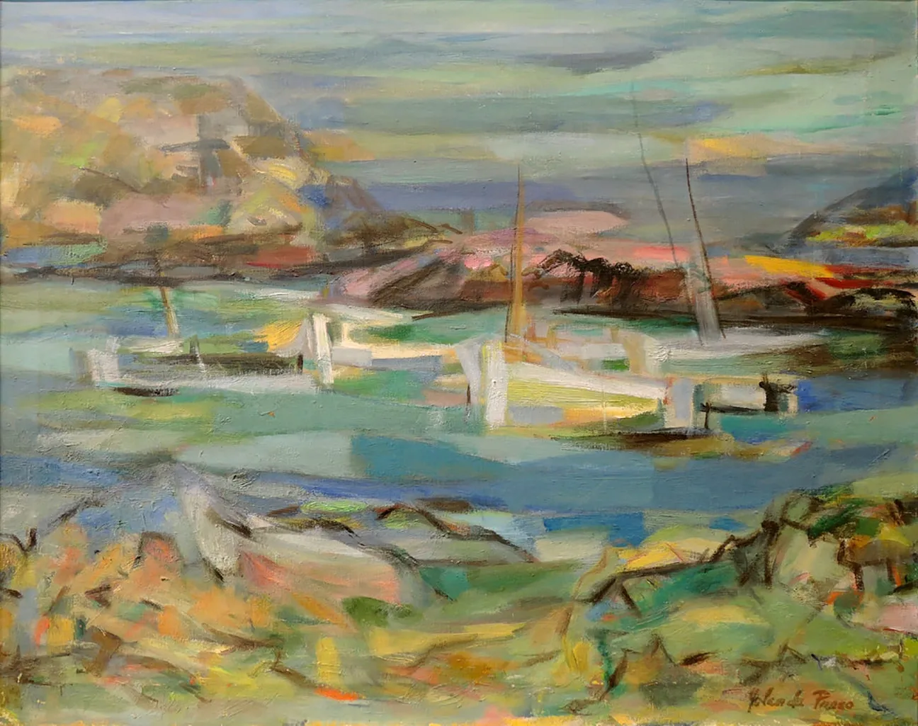 Yolanda Fusco, Monhegan Harbor II