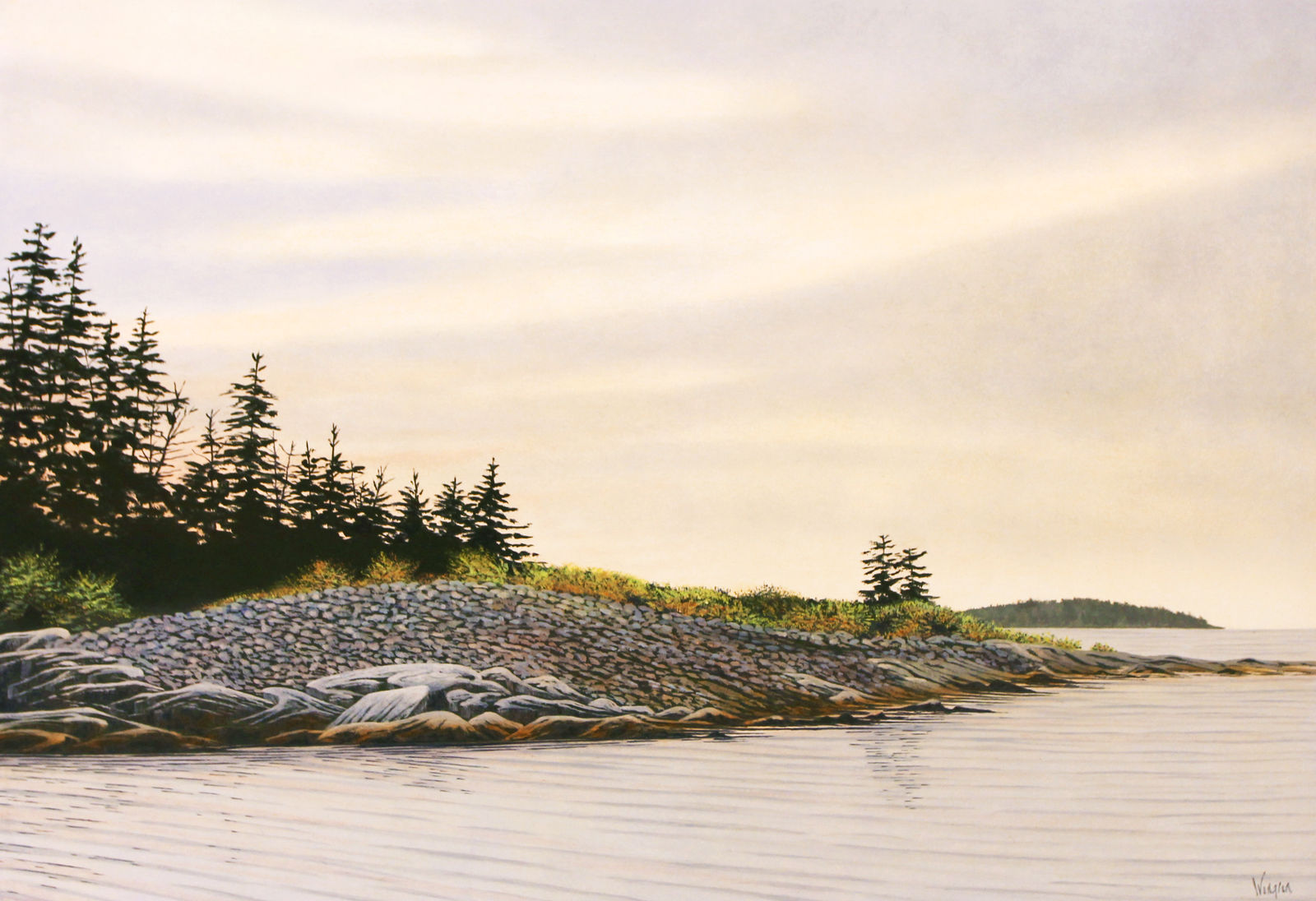 Ted Wengren, Cliff Island