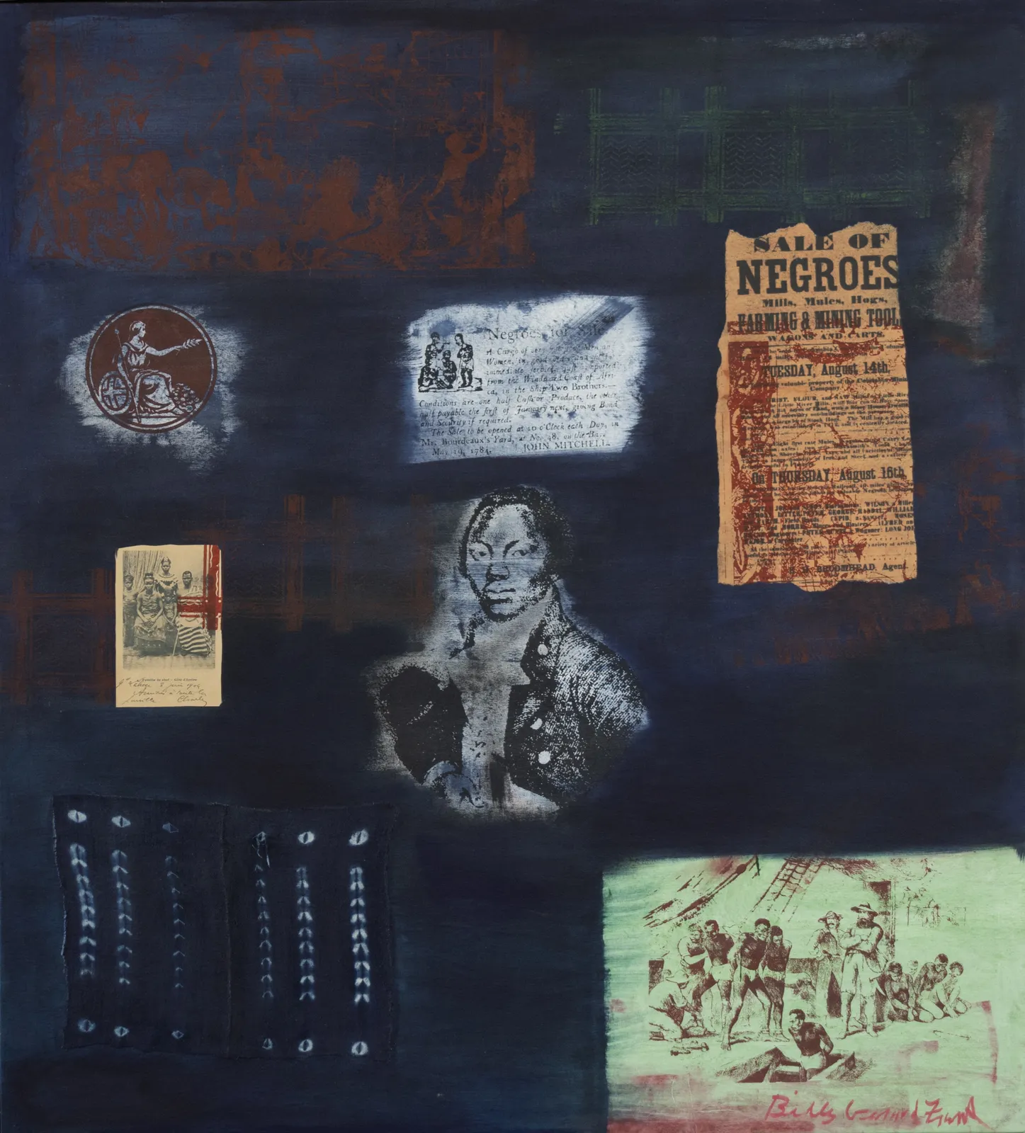 Billy Gérard Frank, Indigo: Entanglements, No. 1