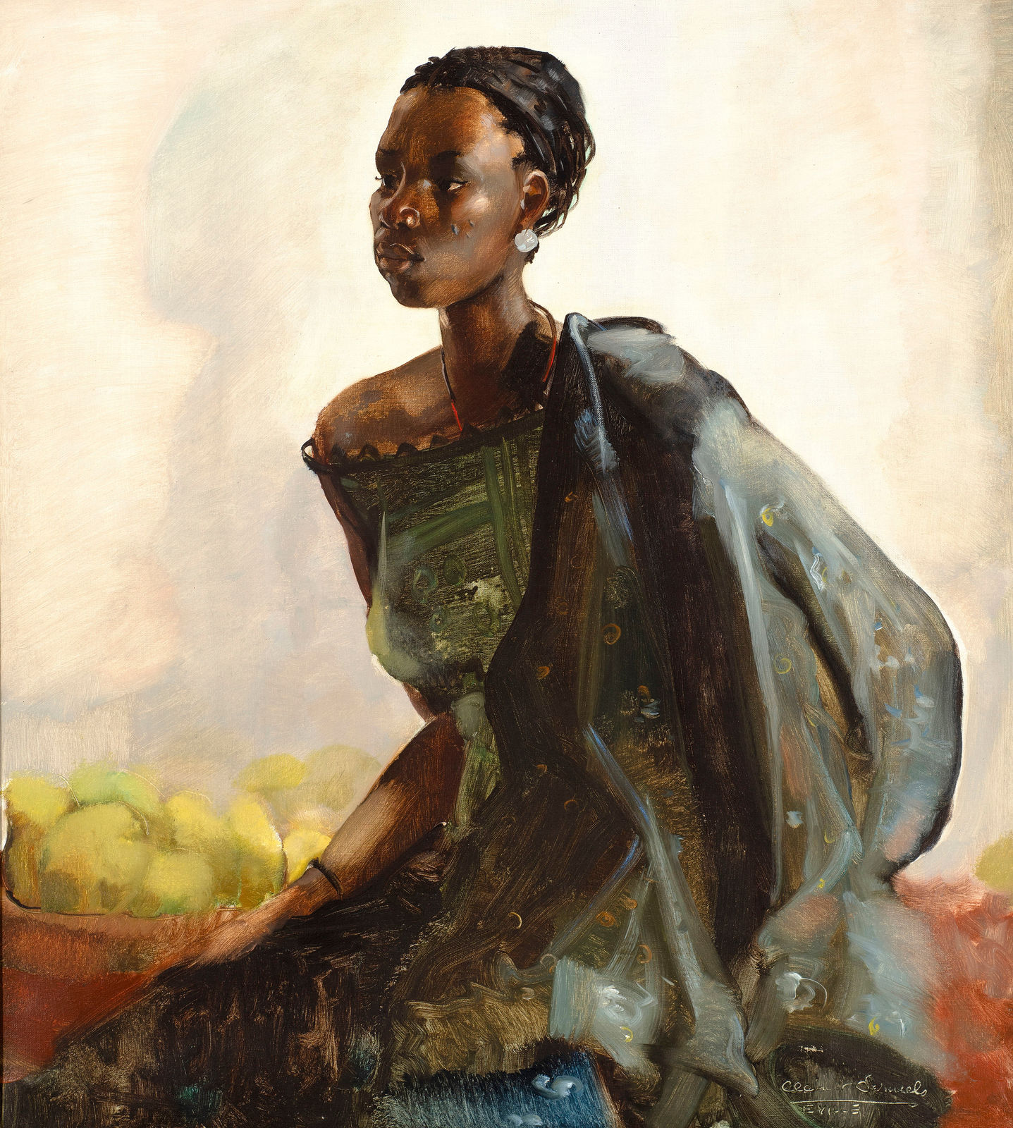 Clément Serneels (1912 - 1991), Portrait of Eveille