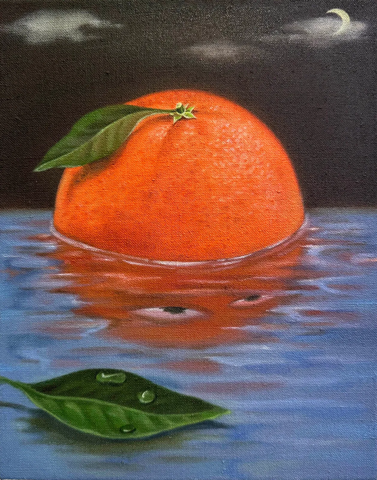 Minyoung Kim, Floating Orange, 2025