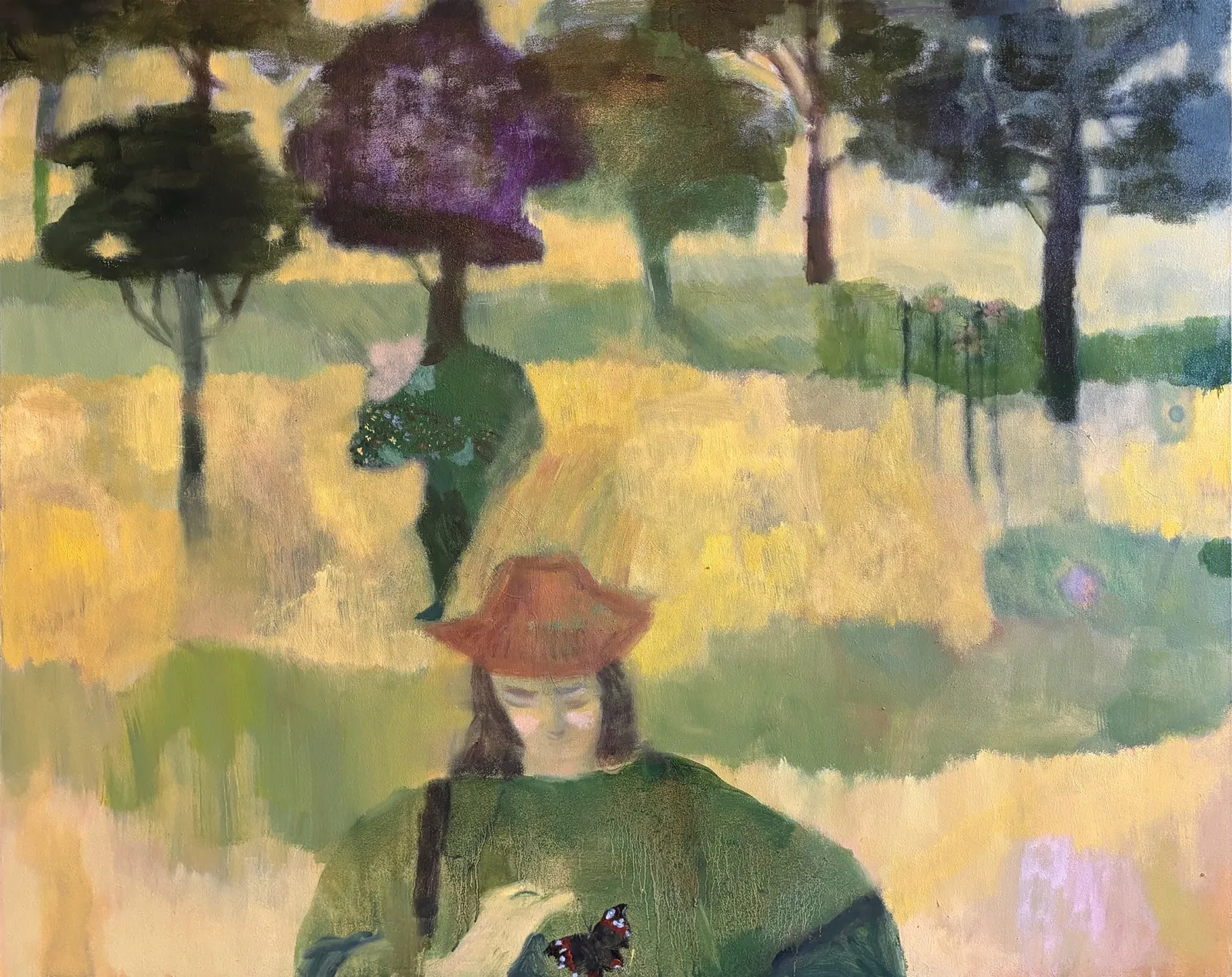 Ioanna Limniou, Yellow Landscape, 2025