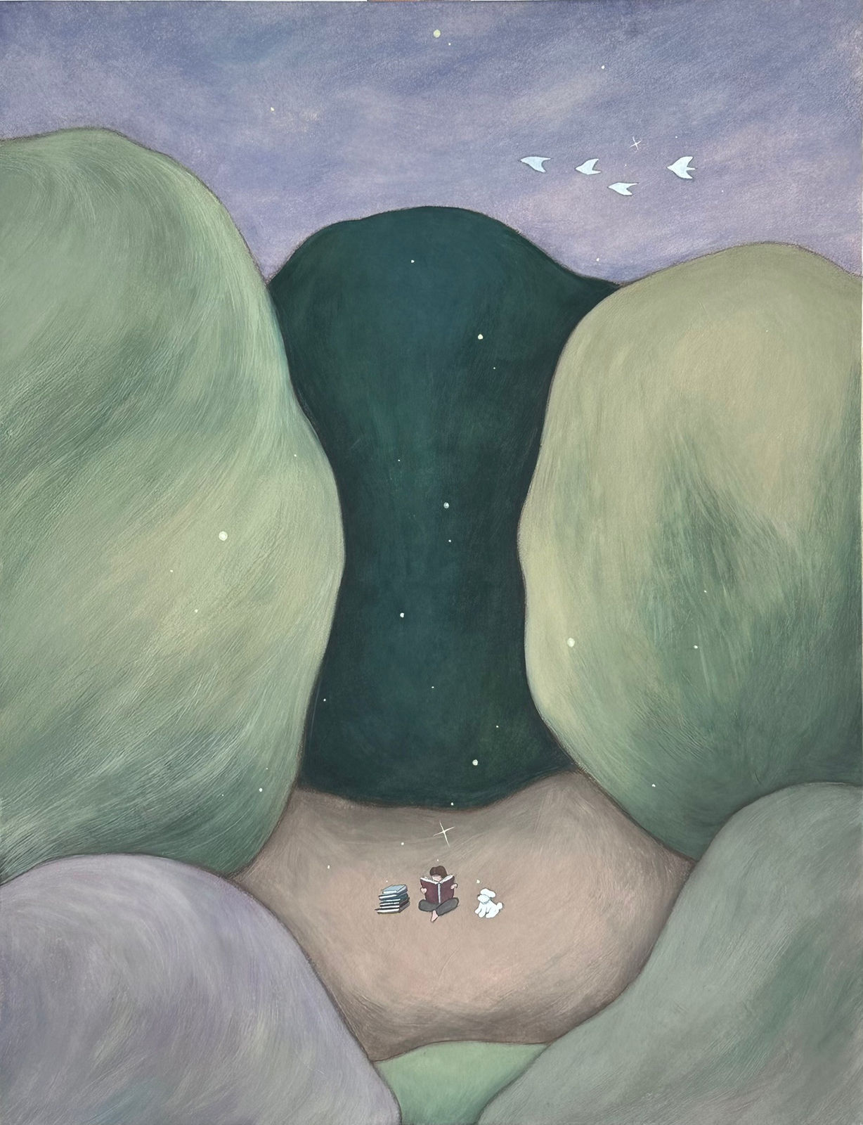 박지현, 읽는 사람, 2025