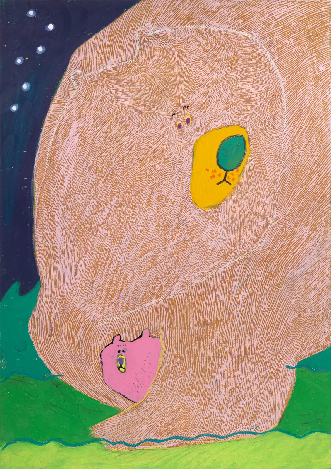 Kim Pearl 김펄, 큰곰과 작은곰, 2024