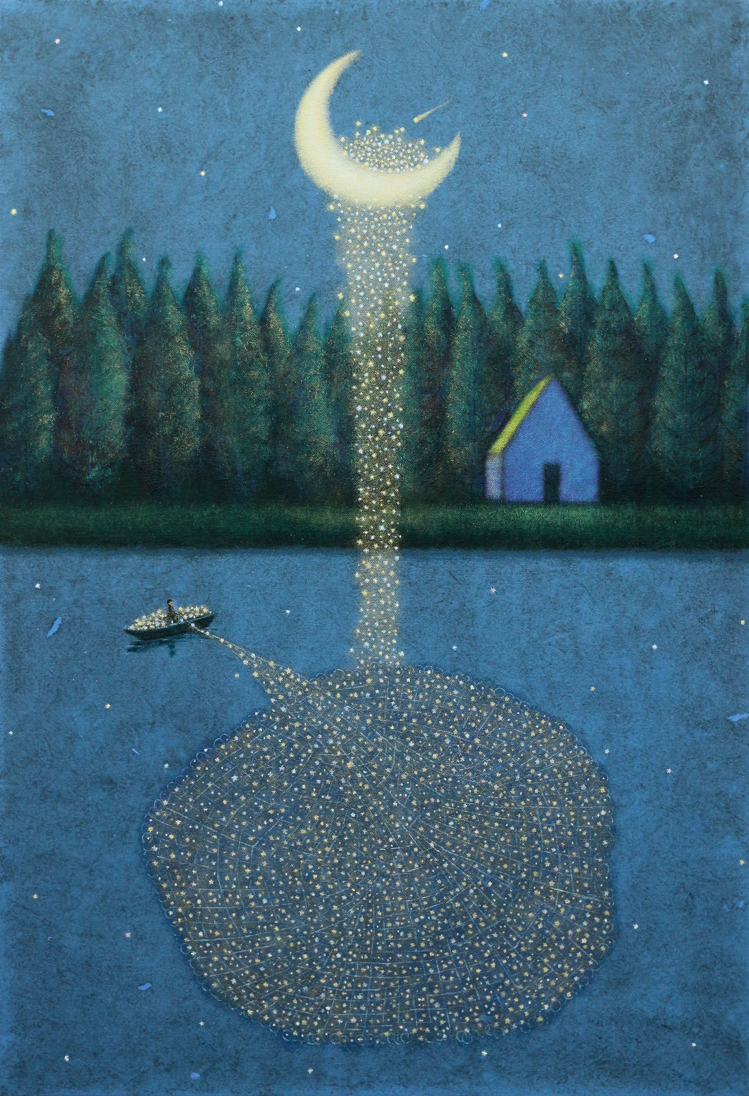 김성윤, Moonrain-별을 낚는 아이(2454), 2024