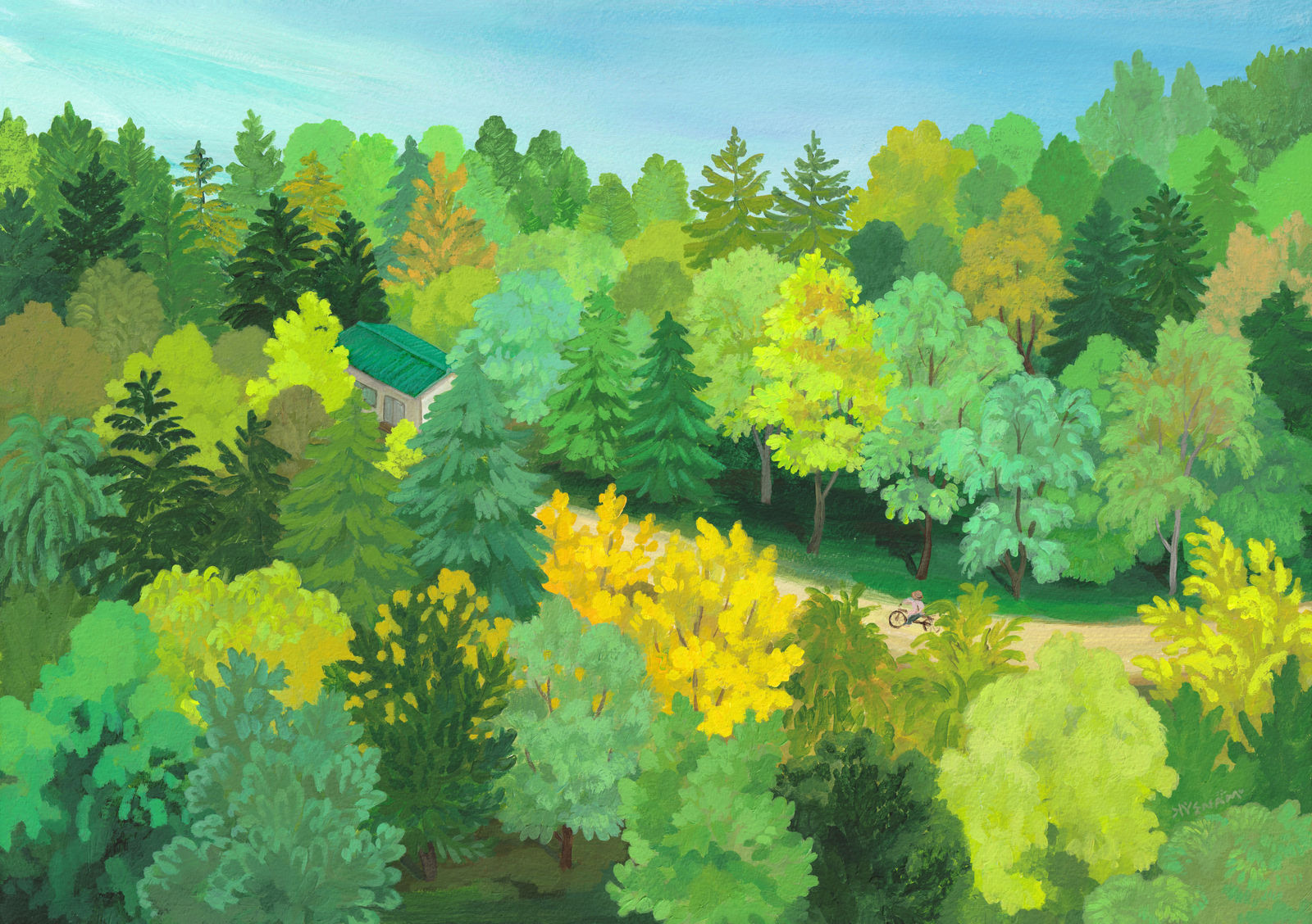 Kyenam, 숲으로 (To the Forest), 2020