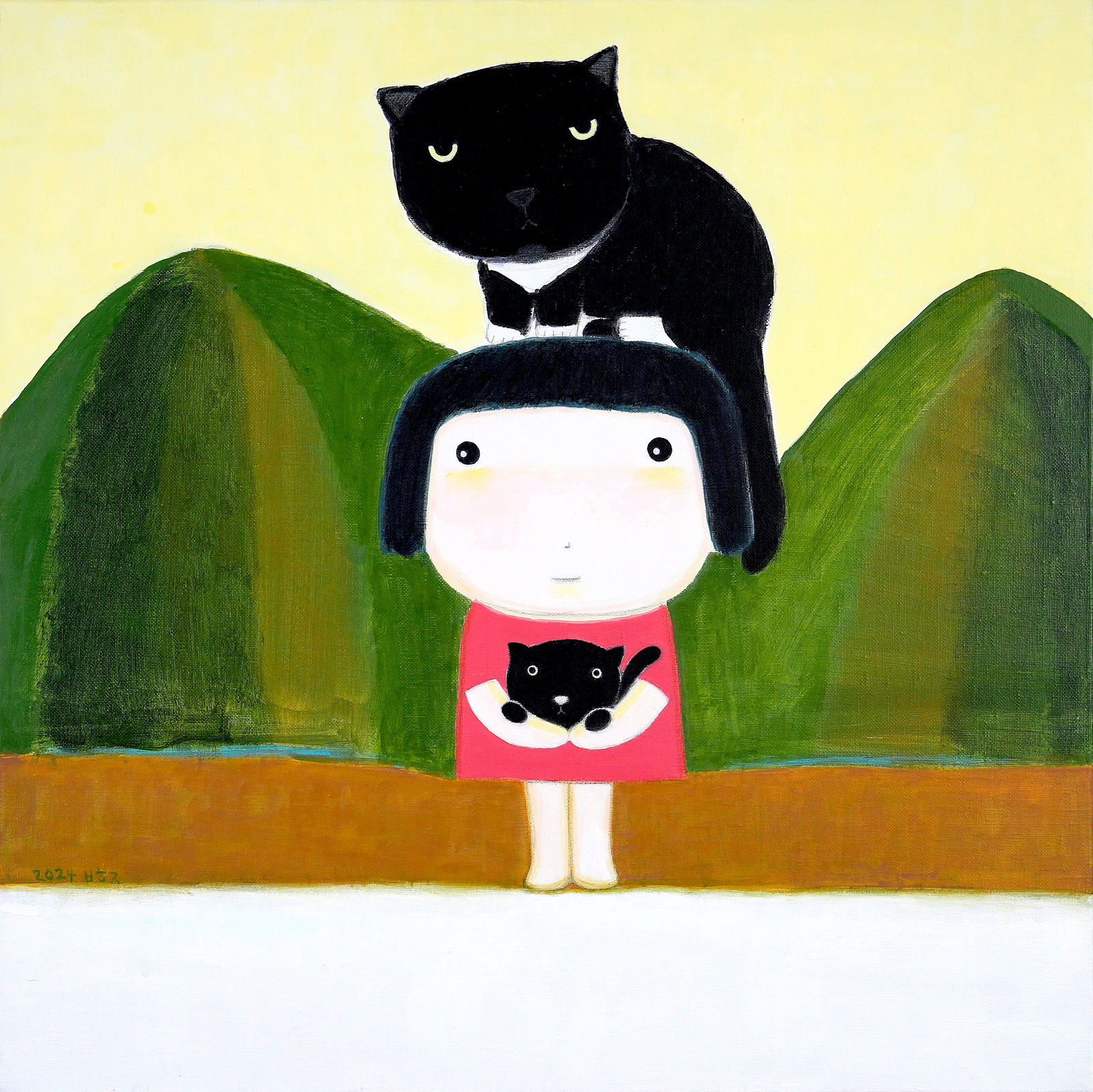 박형진, 고양이들이랑, 2024