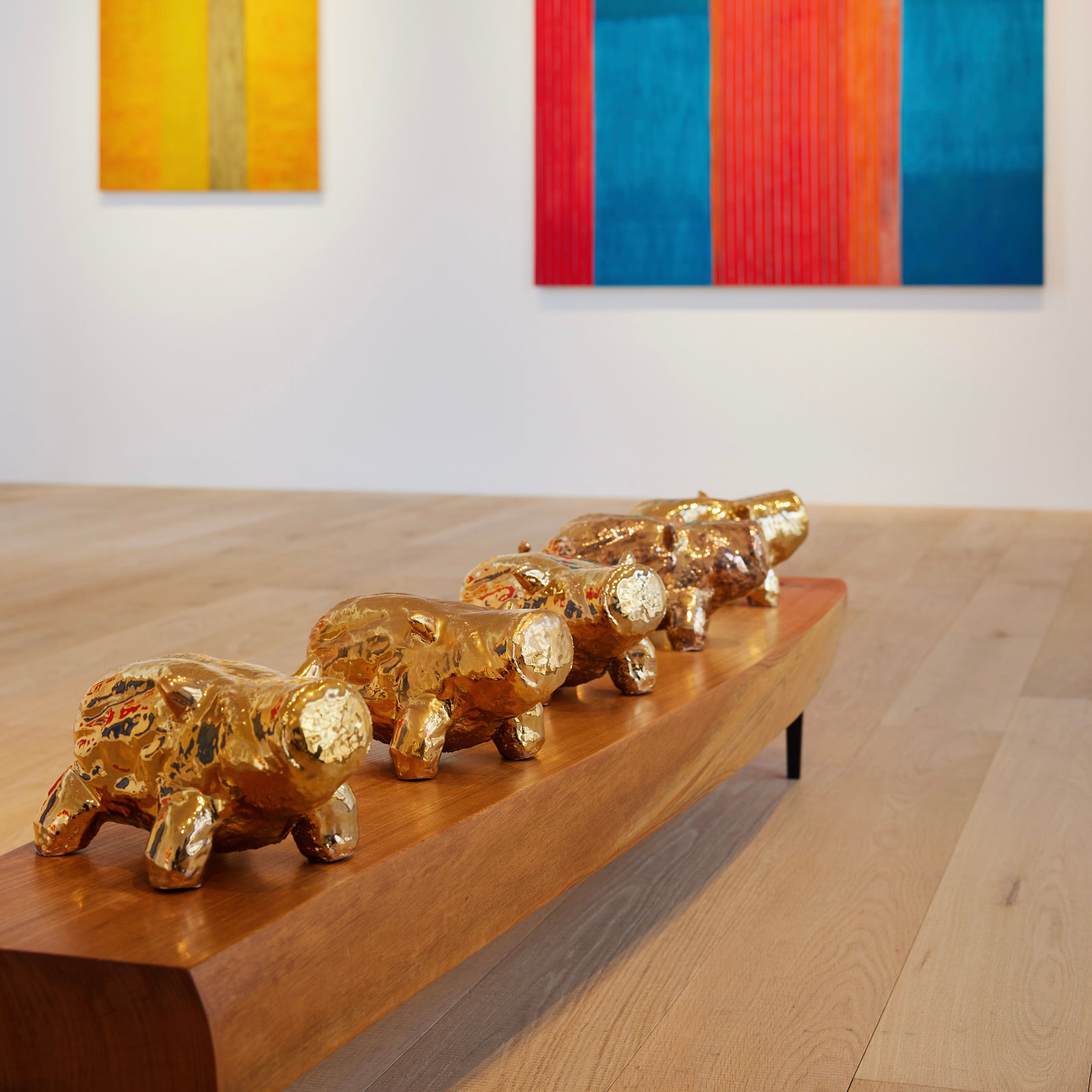 Seung Hee Park, Gold Pig, 2007