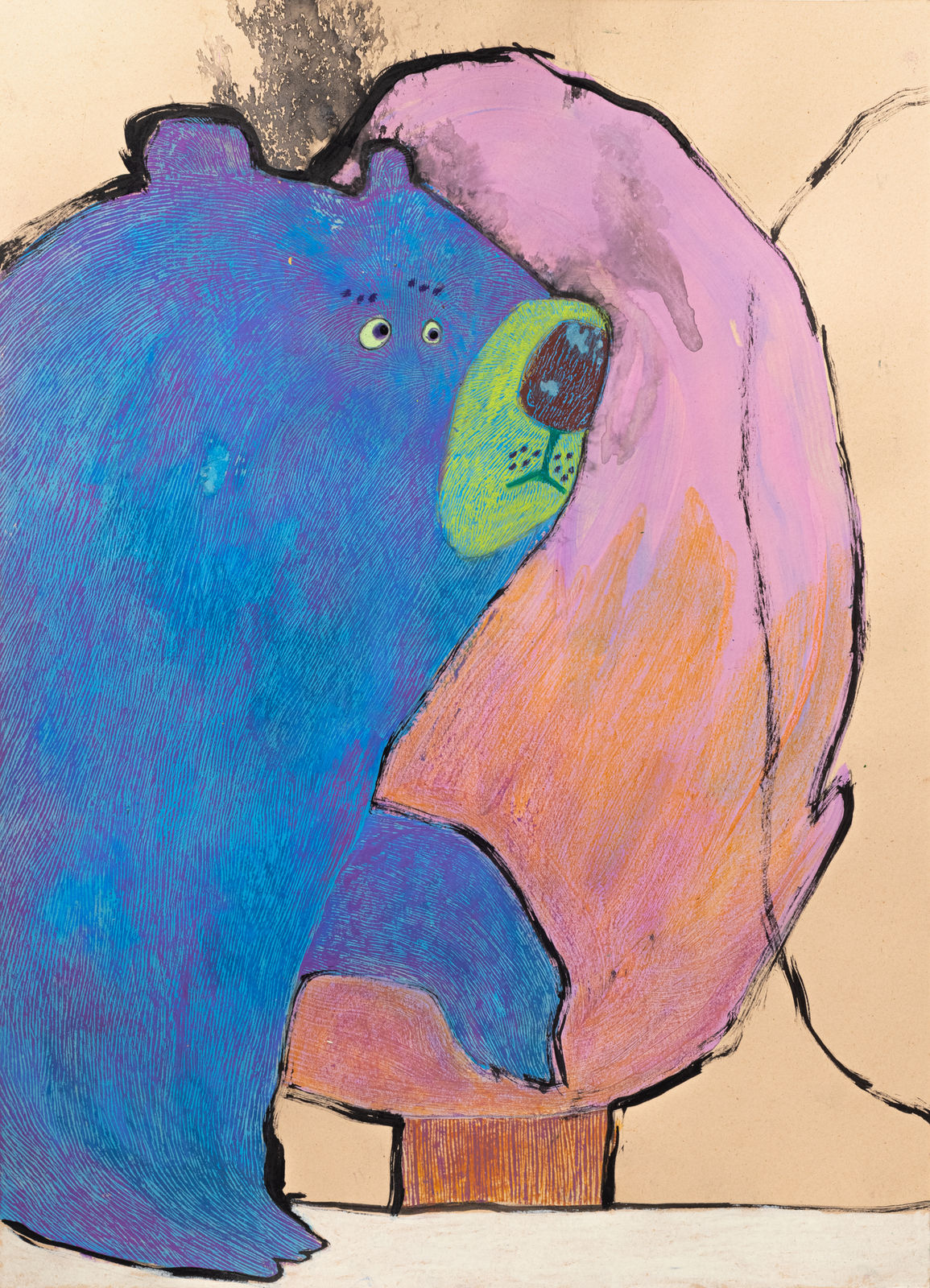 Kim Pearl 김펄, 걸어가는 곰, 2024