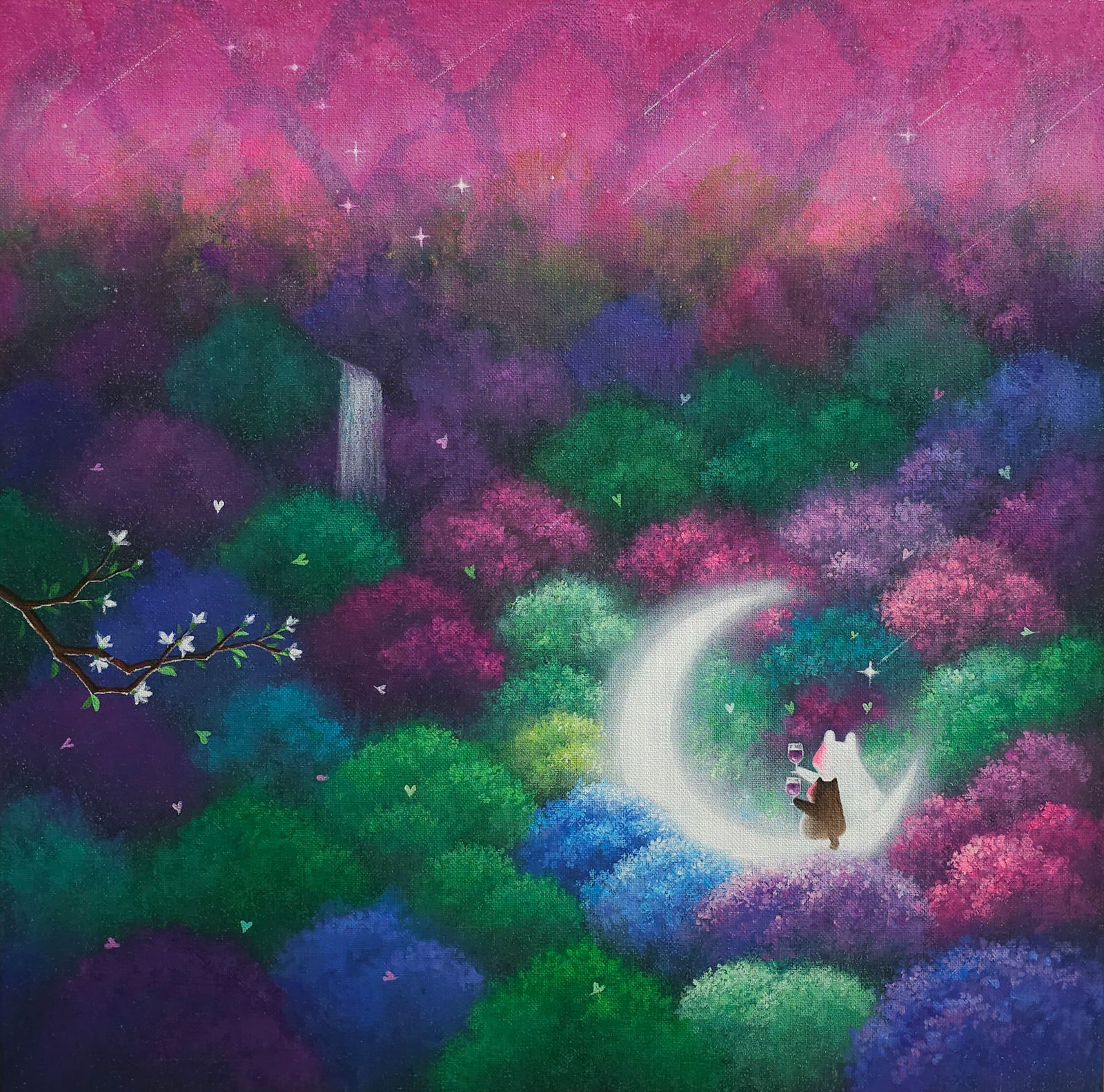 김명진, 몽유산수91, 2025