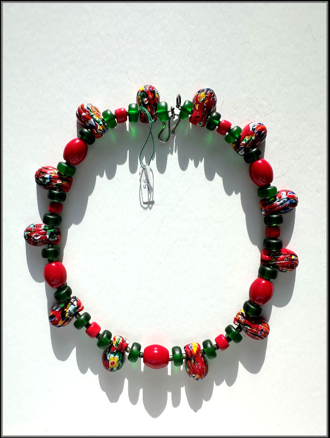 Inge Kern, Bohemia Glass Beads : Millefiori Pattern
