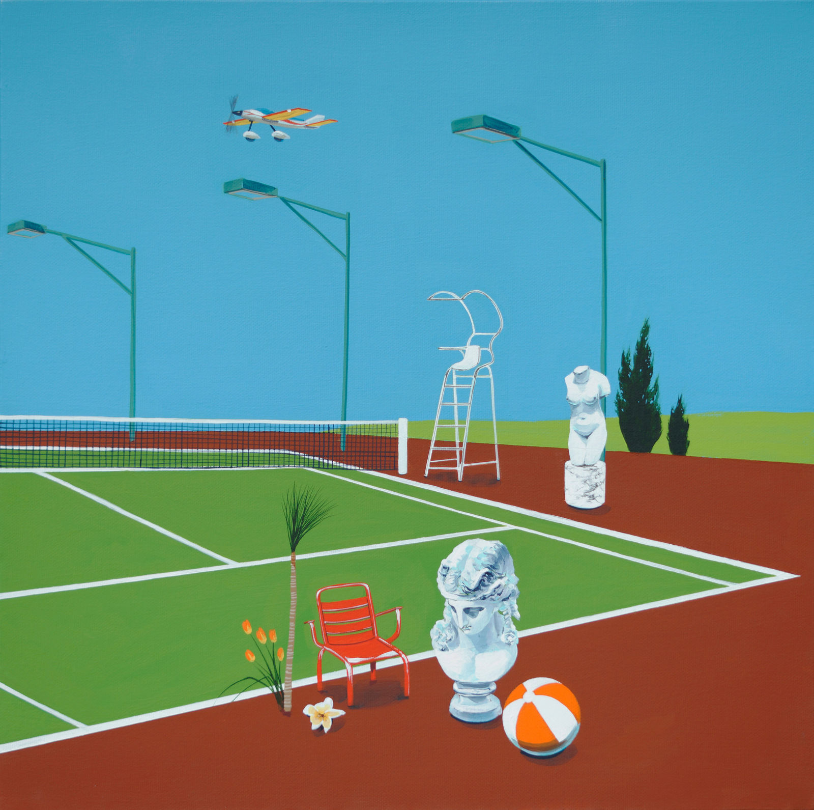 황다연, Tennis court_3, 2025