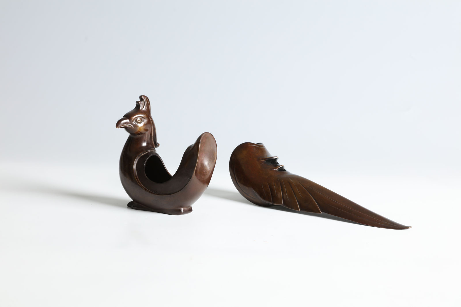 Hori Masaharu, Pheasant Incense Burner, 1950s