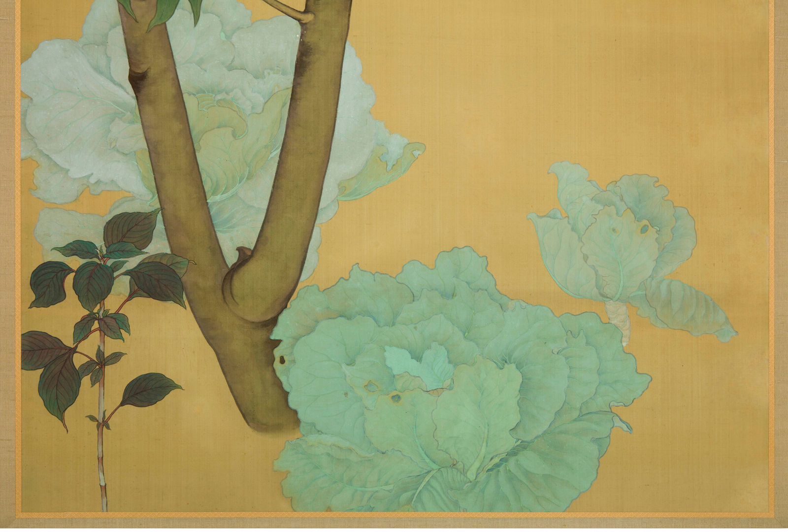 Nihonga artist, Peach Tree, 1920s-30s