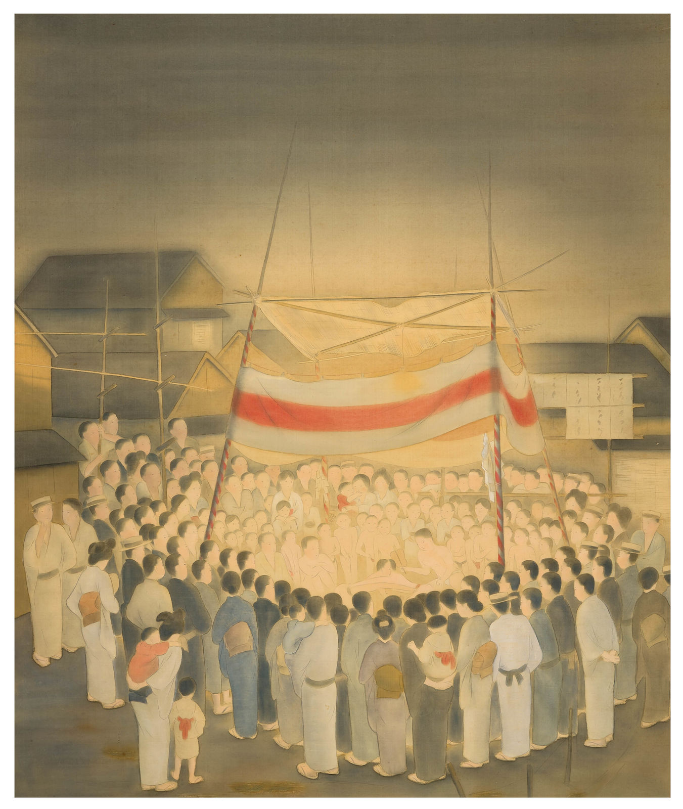 Nihonga artist, Boys Sumo Tournament, 1920s