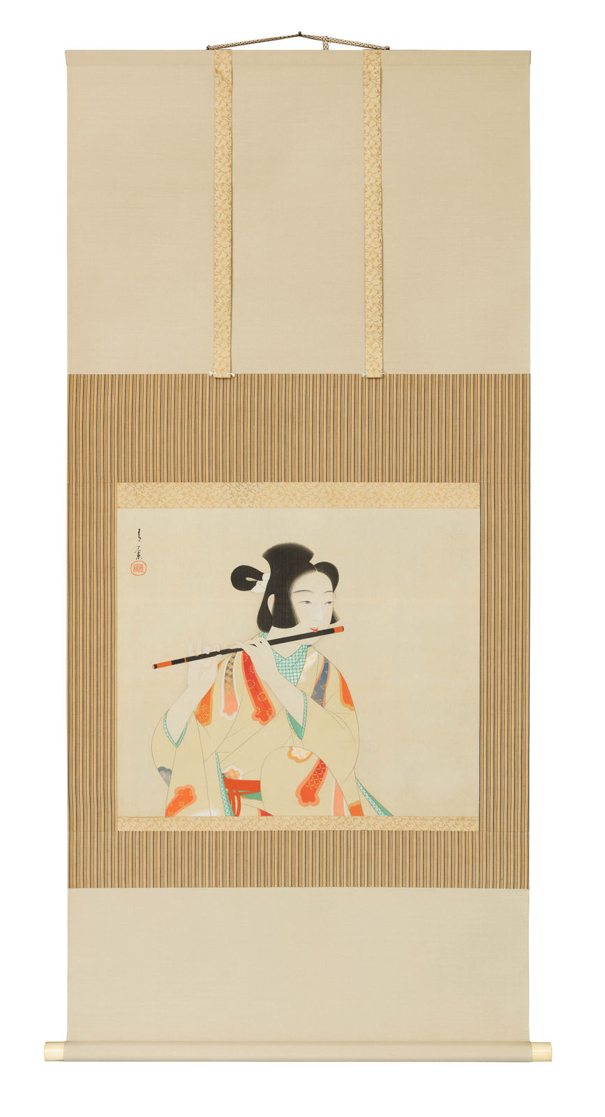 Kakiuchi Seiyō, Flutist, 1920s-30s