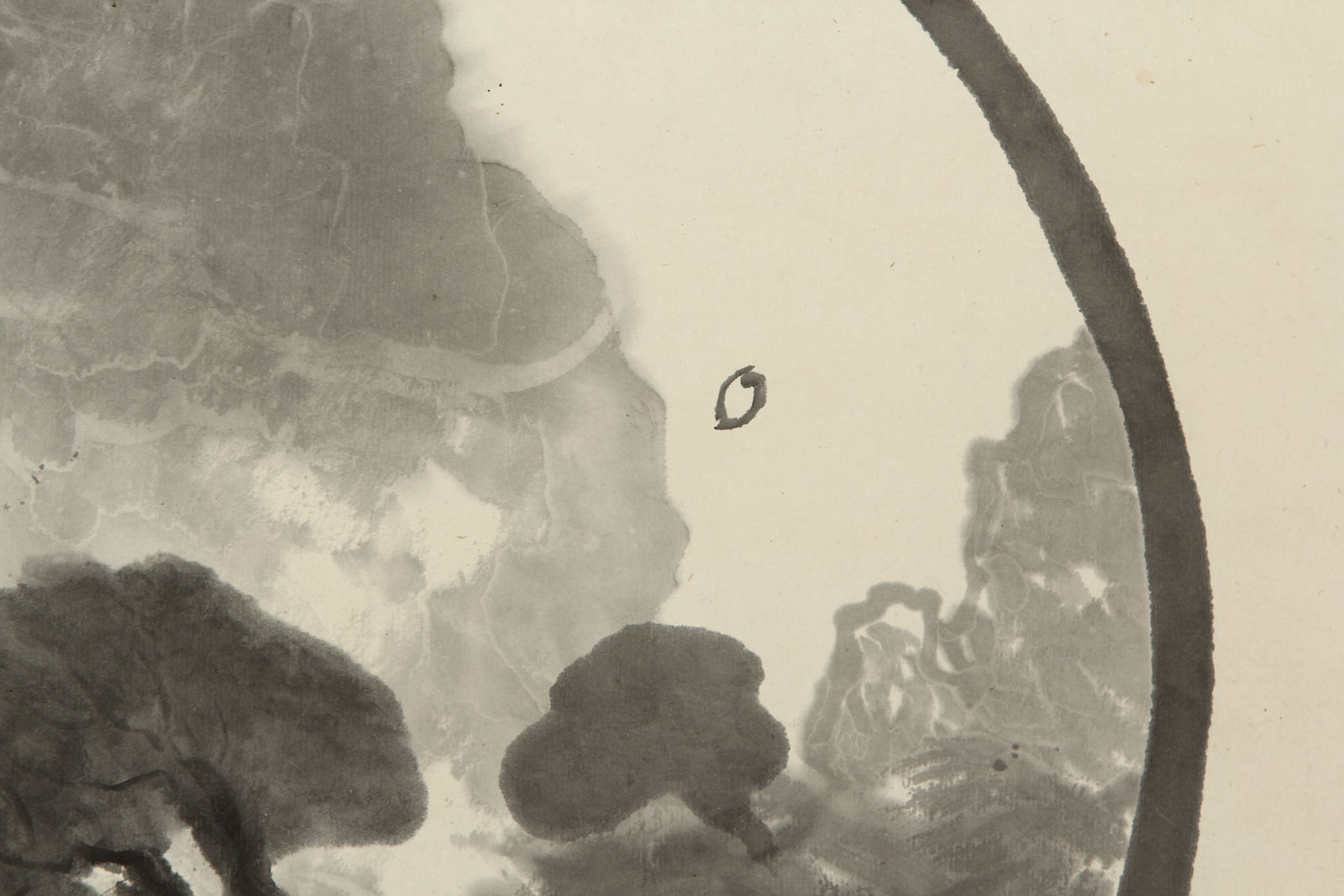 Tsuji Kakō, Enso landscape, 1920s