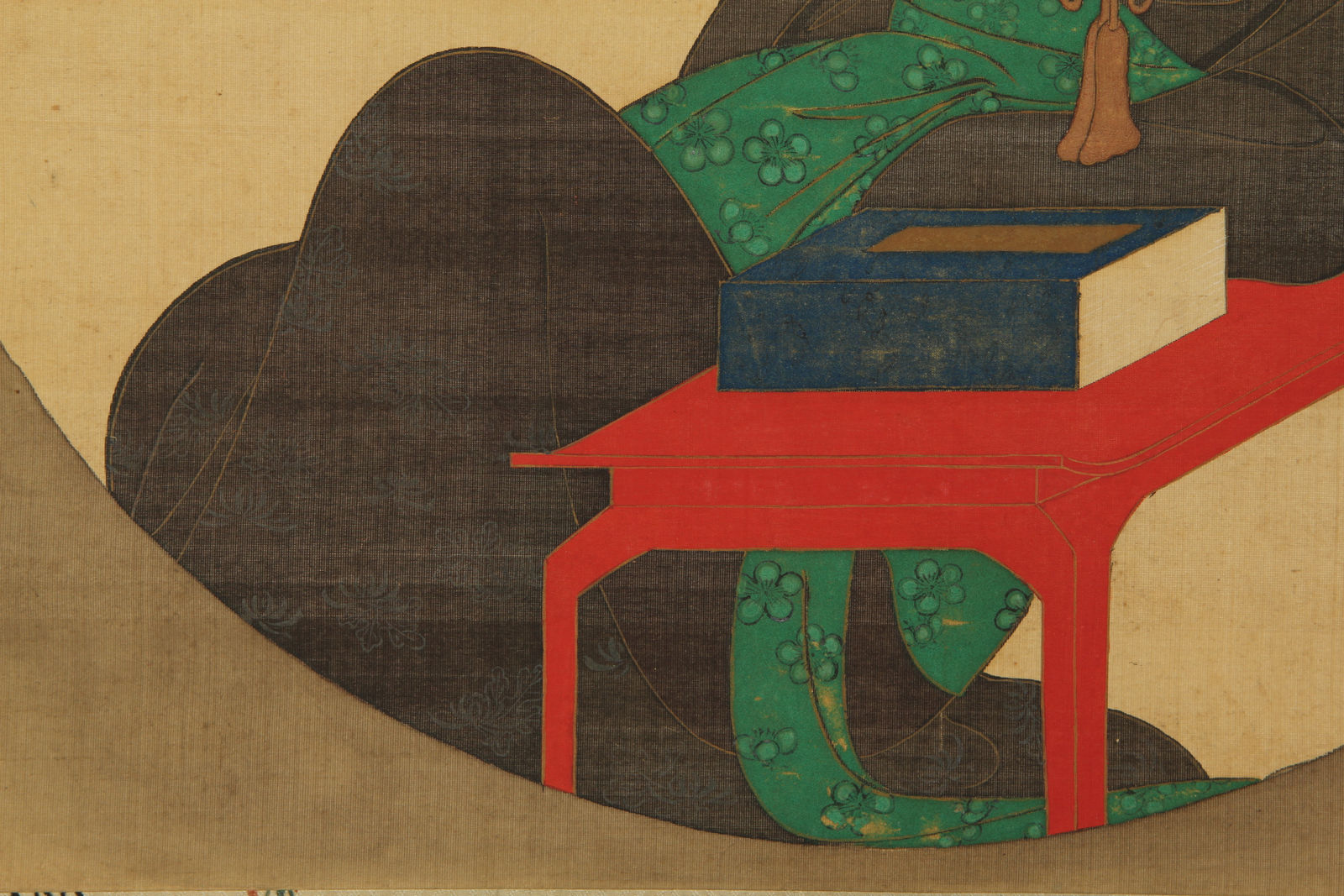 Nakamura Eiryū, Courtesan with a Fan, ca 1790