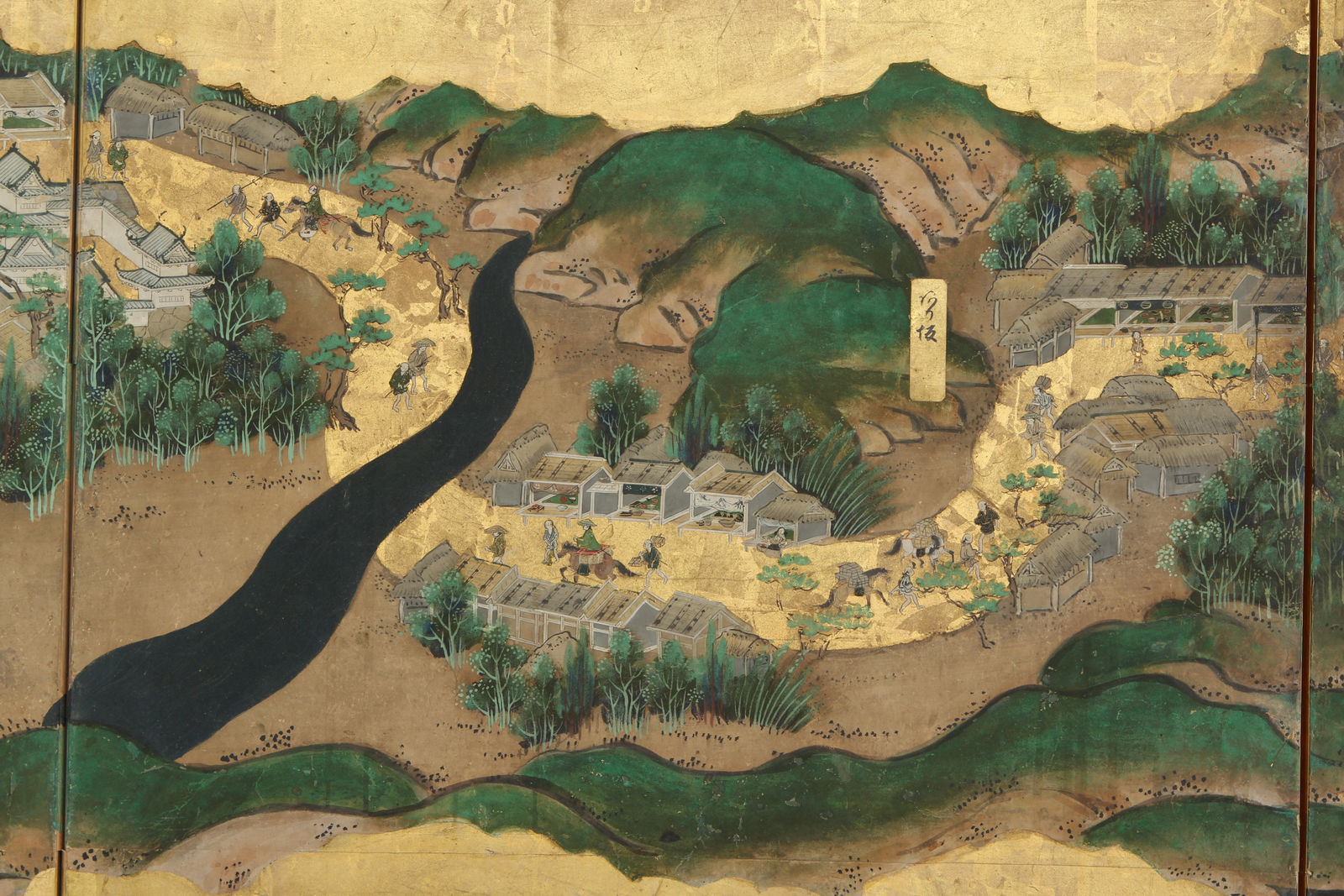 Places Along the Tokaido, ca 1620