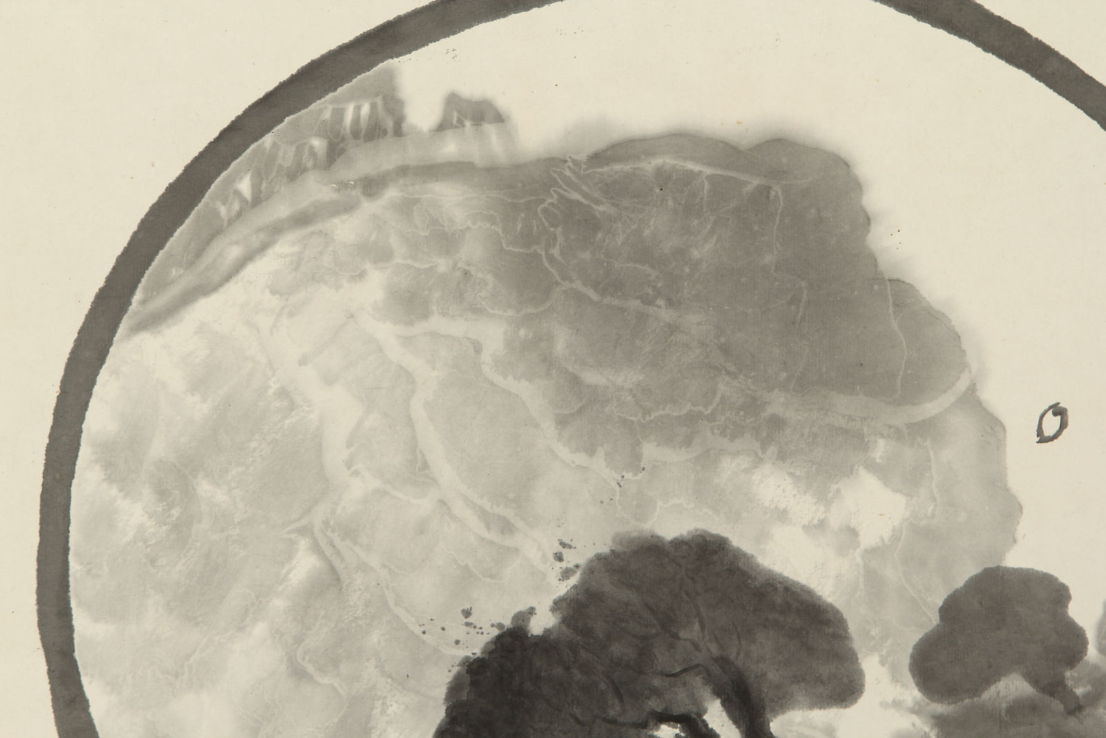 Tsuji Kakō, Enso landscape, 1920s