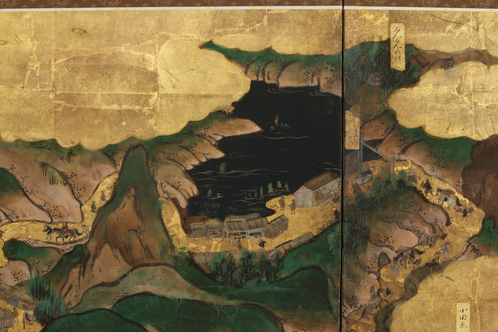 Places Along the Tokaido, ca 1620