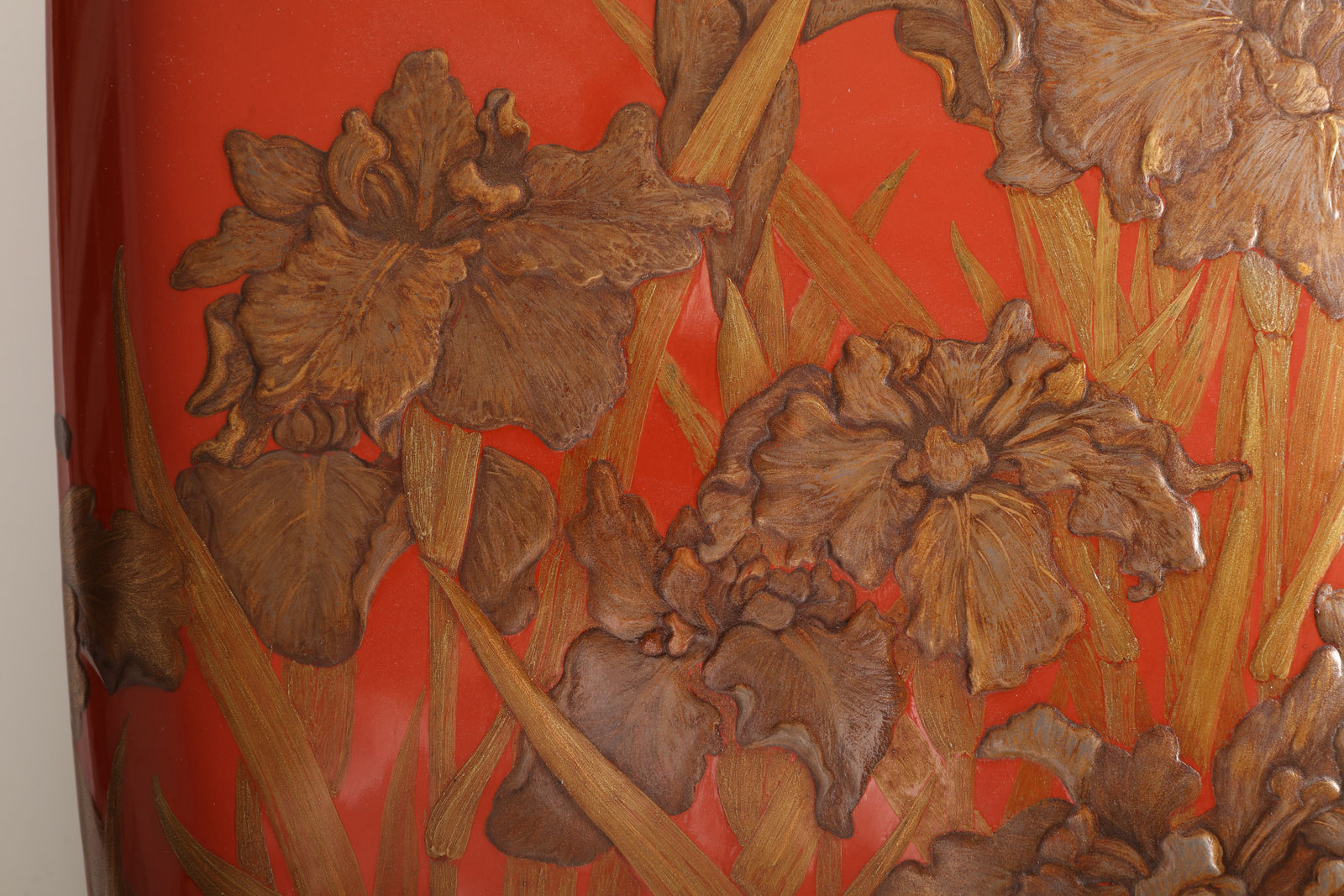 Funamoto Migiwa, Accessory Box with Irises, circa 1935